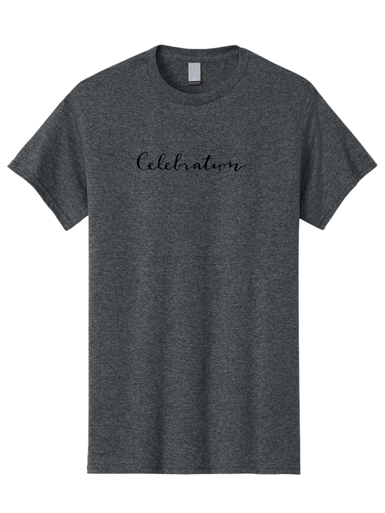 Celebration-1 Men'S Graphic Tee, 100% Cotton, Comfortable Casual Summer Wear, Machine Washable, Celebration Theme, Party Invitation, Elegant Script, Black Cursive Text, Festive Atmosphere, Special Occasion, Luxury Design, Stylish Font -  Aaa791