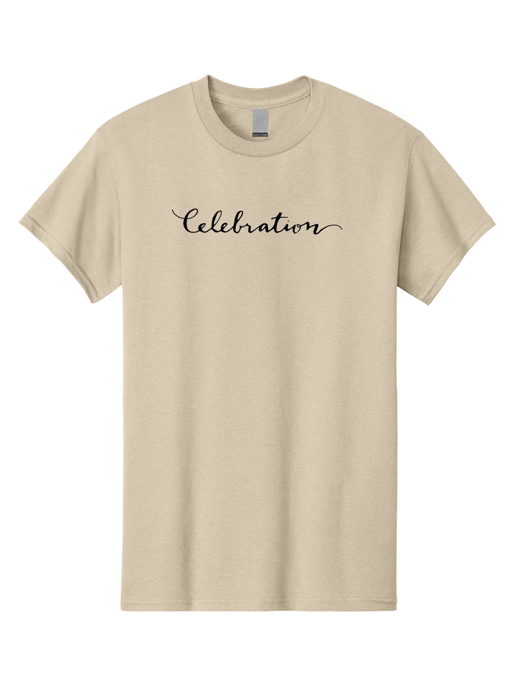 Celebration-1 Men'S Graphic Tee, 100% Cotton, Comfortable Casual Summer Wear, Machine Washable, Celebration Theme, Party Invitation, Elegant Script, Black Cursive Text, Festive Atmosphere, Special Occasion, Luxury Design, Stylish Font -  Aaa791