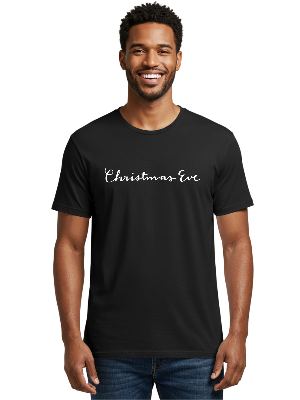 Christmas-Eve-1 Men'S Graphic Tee, 100% Cotton, Comfortable Casual Summer Wear, Machine Washable, Christmas Eve, Holiday Season, Festive Atmosphere, Winter Celebration, Christmas Magic, Holiday Cheer, Christmas Joy -  Aaa803