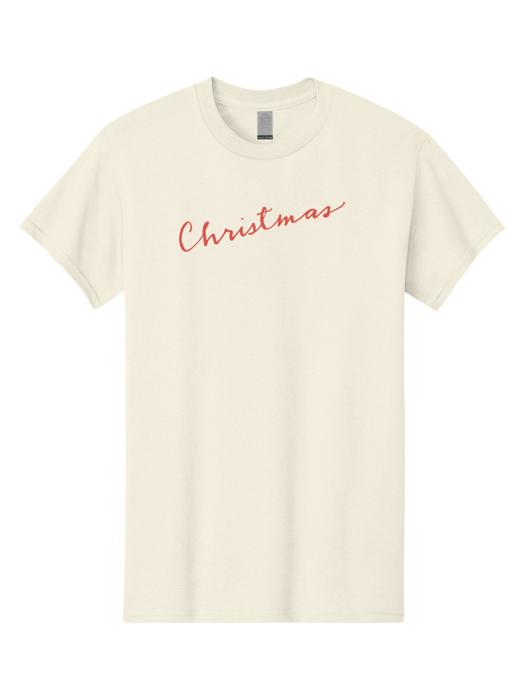 Christmas Men'S Graphic Tee, 100% Cotton, Comfortable Casual Summer Wear, Machine Washable, Christmas Greeting, Festive Season, Holiday Message, Pink Cursive Text, Christmas Celebration, Winter Wonderland -  Aaa832