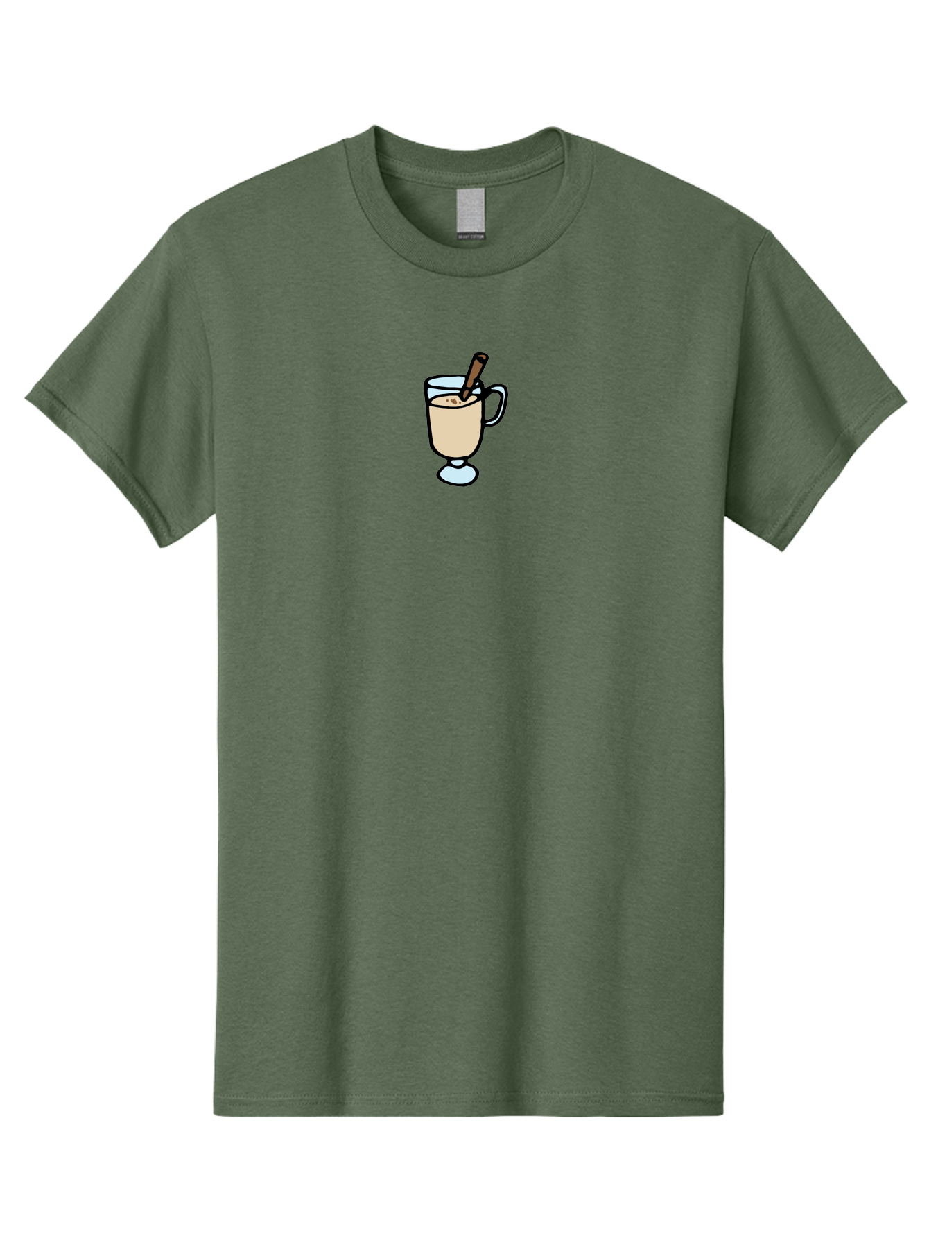 Coffee Men'S Graphic Tee, 100% Cotton, Comfortable Casual Summer Wear, Machine Washable, Coffee Drink, Beige Liquid, Cinnamon Stick, Coffee Mug, Coffee Culture, Warm Beverage, Gourmet Coffee, Cozy Atmosphere, Coffee Time, Morning Coffee -  Aaa838