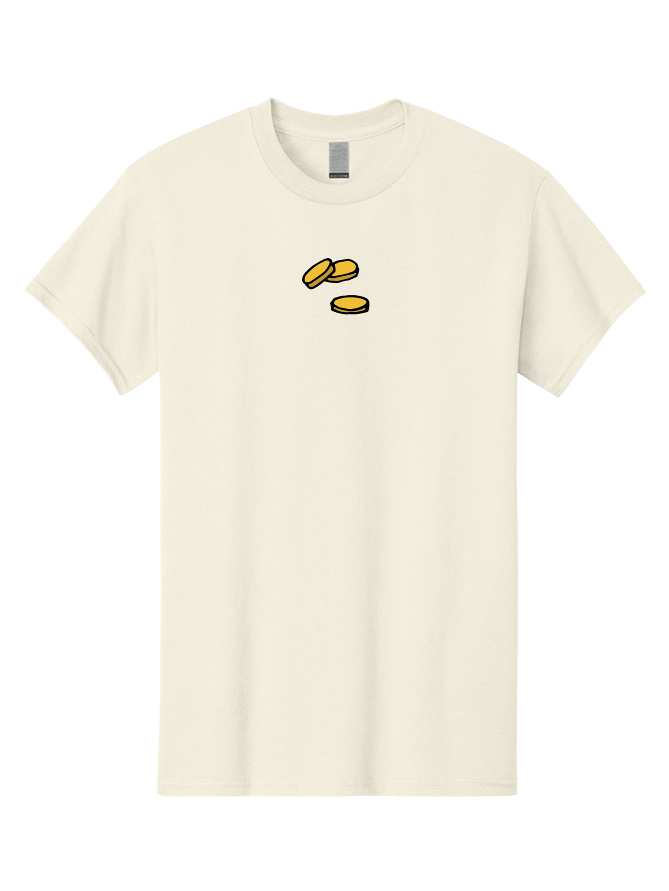 Coins Men'S Graphic Tee, 100% Cotton, Comfortable Casual Summer Wear, Machine Washable, Gold Coins, Cartoon Coins, Digital Currency, Online Payment, Cryptocurrency, Bitcoin, Money, Finance -  Aaa839