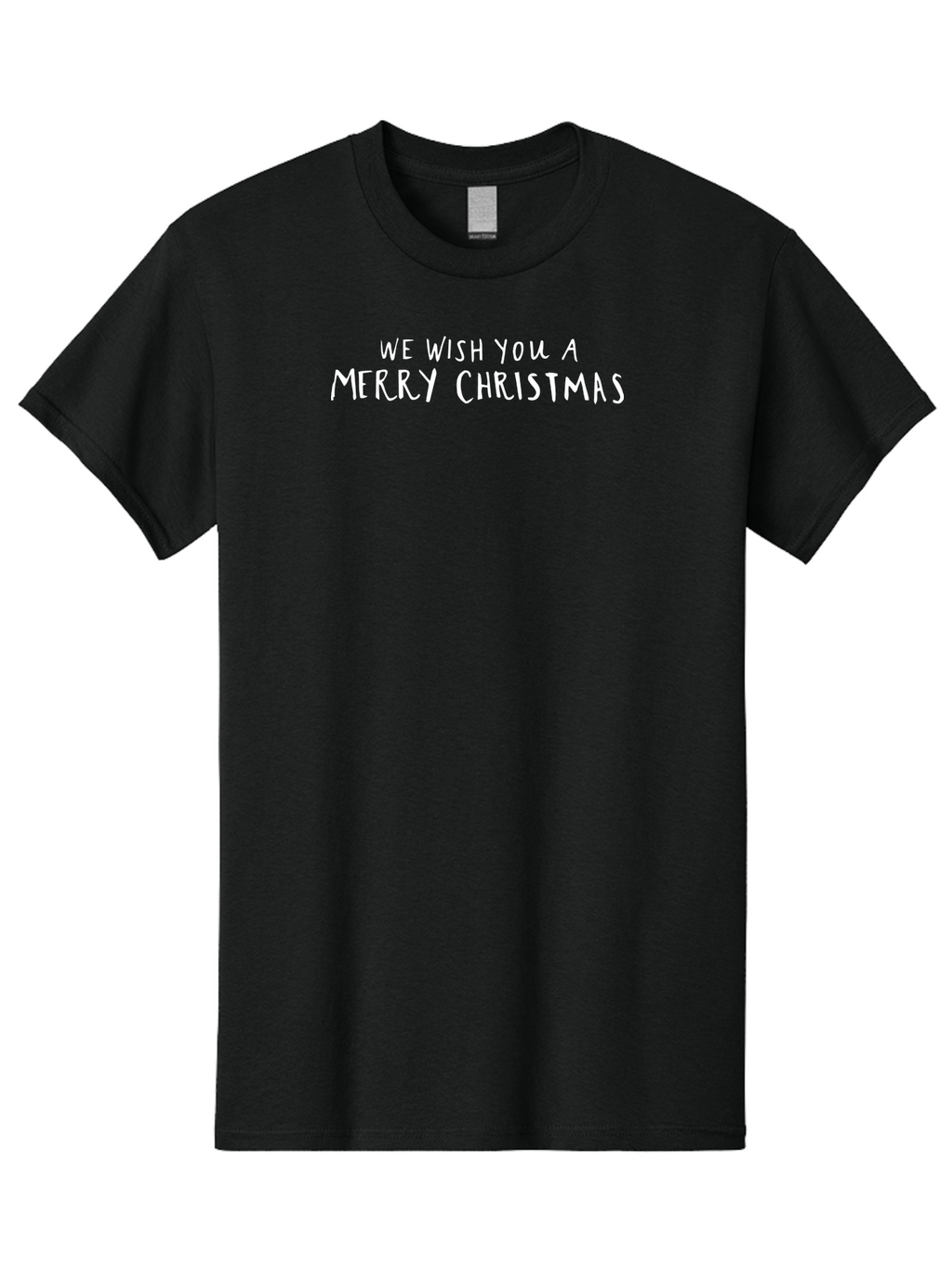 Merry-Christmas-4 Men'S Graphic Tee, 100% Cotton, Comfortable Casual Summer Wear, Machine Washable, Merry Christmas Wishes, Holiday Greeting, Festive Season, Christmas Message, Happy Holidays, Joyful Wishes, Seasonal Cheer -  Aaa983