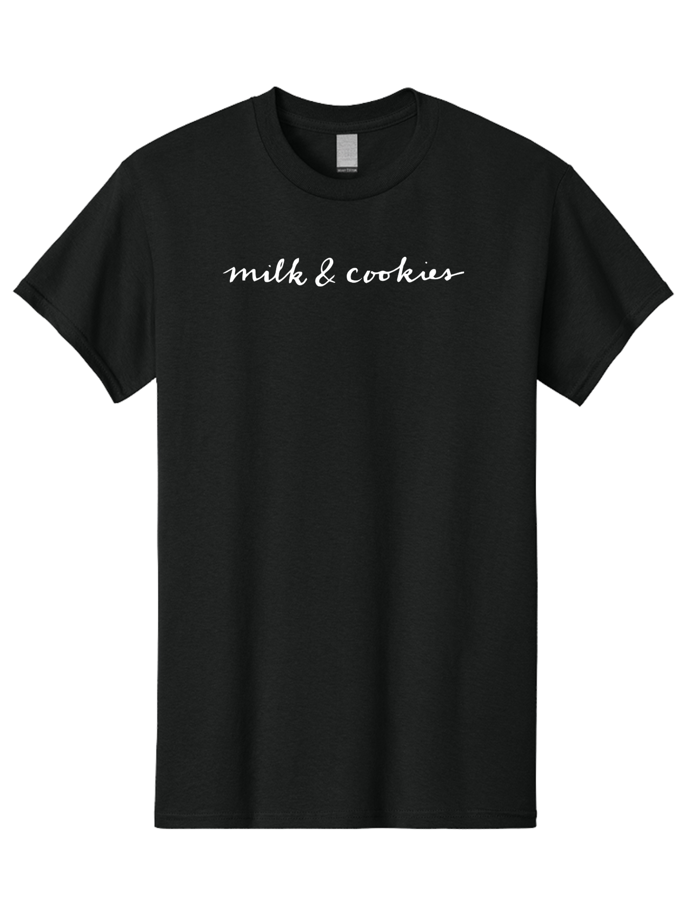 Milk-Cookies-1 Men'S Graphic Tee, 100% Cotton, Comfortable Casual Summer Wear, Machine Washable, Milk And Cookies, Sweet Treats, Dessert Lovers, Cookie Cravings, Nostalgic Vibe, Homey Feel, Comfort Food -  Aaa992