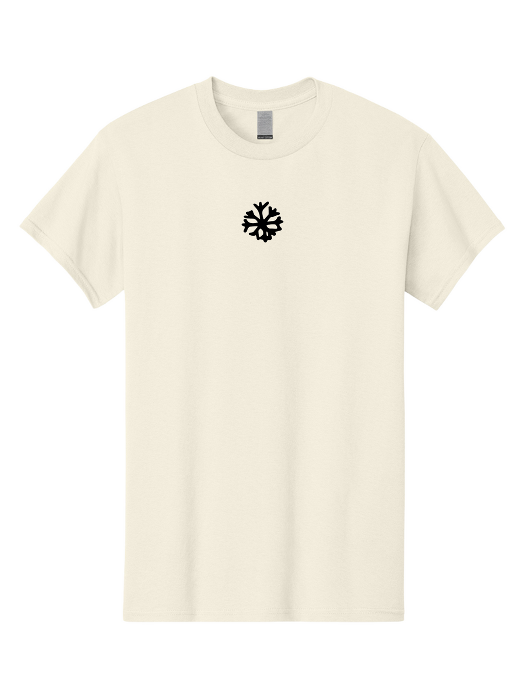 Snowflake-10 Men'S Graphic Tee, 100% Cotton, Comfortable Casual Summer Wear, Machine Washable, Snowflake Silhouette, Winter Symbol, Frosty Design, Intricate Patterns, Delicate Shape, Icy Motif, Seasonal Icon, Frosty Elements Aab112