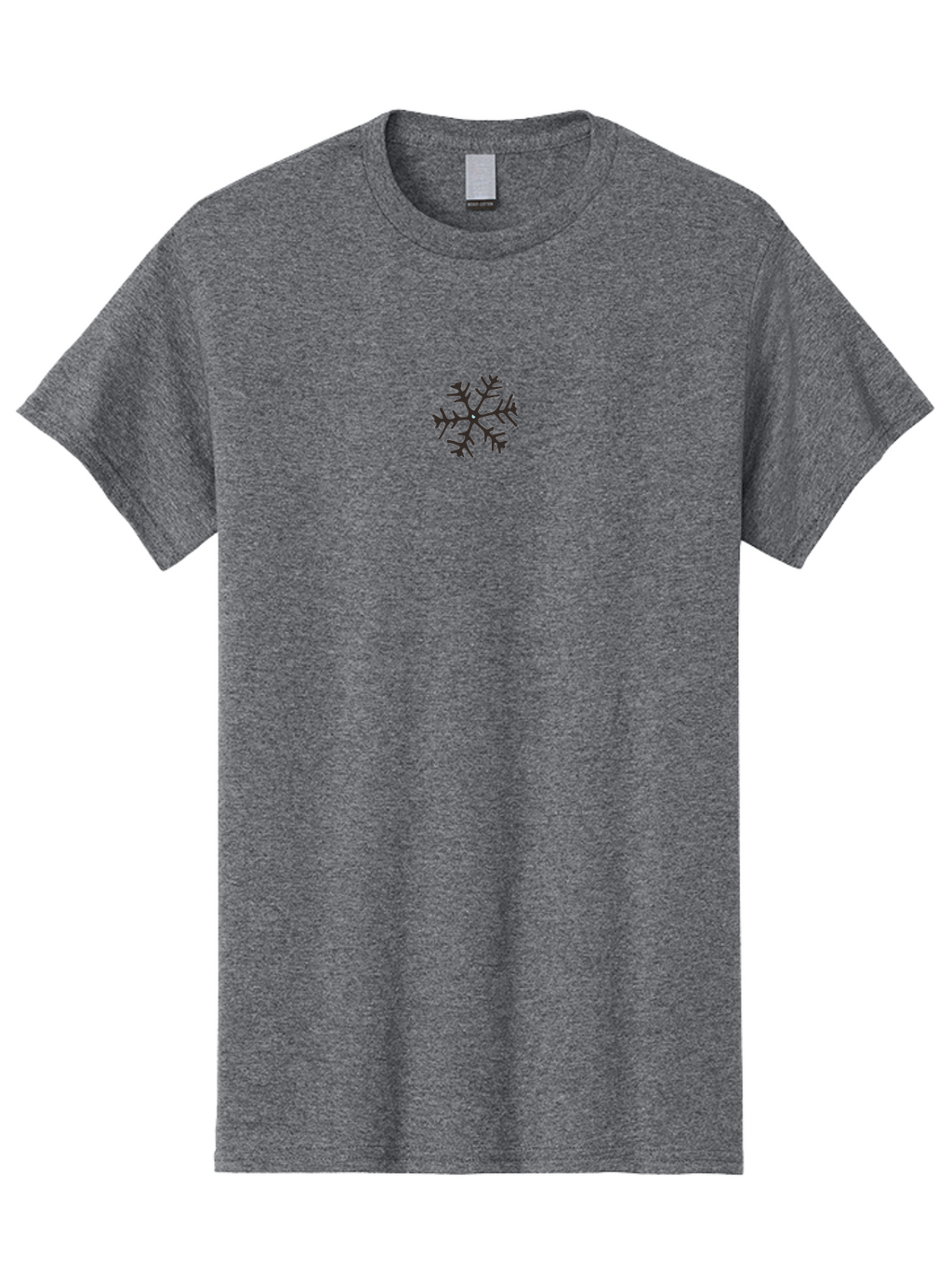 Snowflake-7 Men'S Graphic Tee, 100% Cotton, Comfortable Casual Summer Wear, Machine Washable, Snowflake, Frosty Design, Winter Symbol, Intricate Pattern, Delicate Shape, Icy Motif, Symmetrical Figure, Frozen Element Aab118