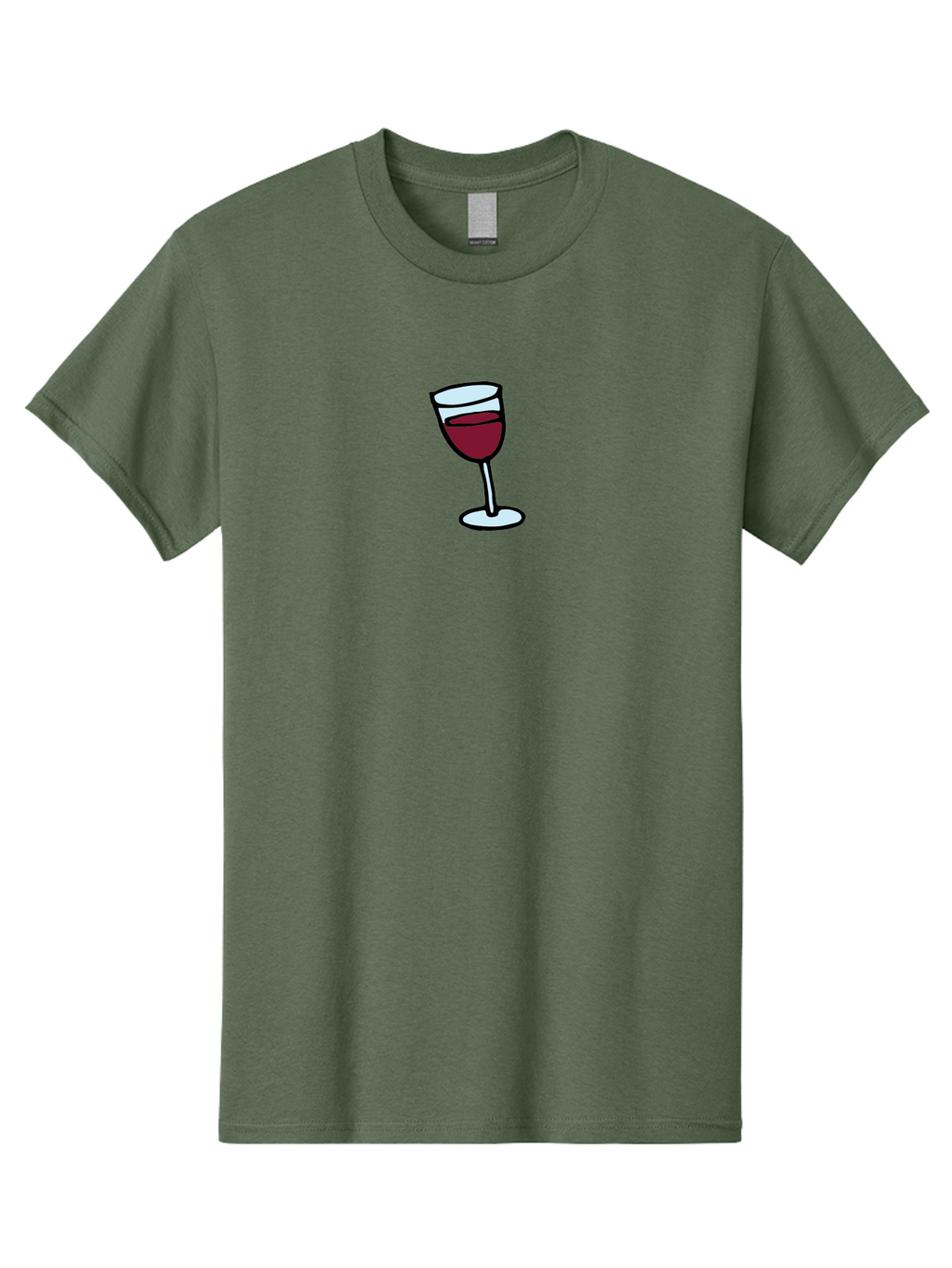 Wine-Glass Men'S Graphic Tee, 100% Cotton, Comfortable Casual Summer Wear, Machine Washable, Red Wine, Wine Glass, Glassware, Fine Wine, Wine Tasting, Elegant Drink, Relaxation, Leisure Activity, Wine Culture Aab168