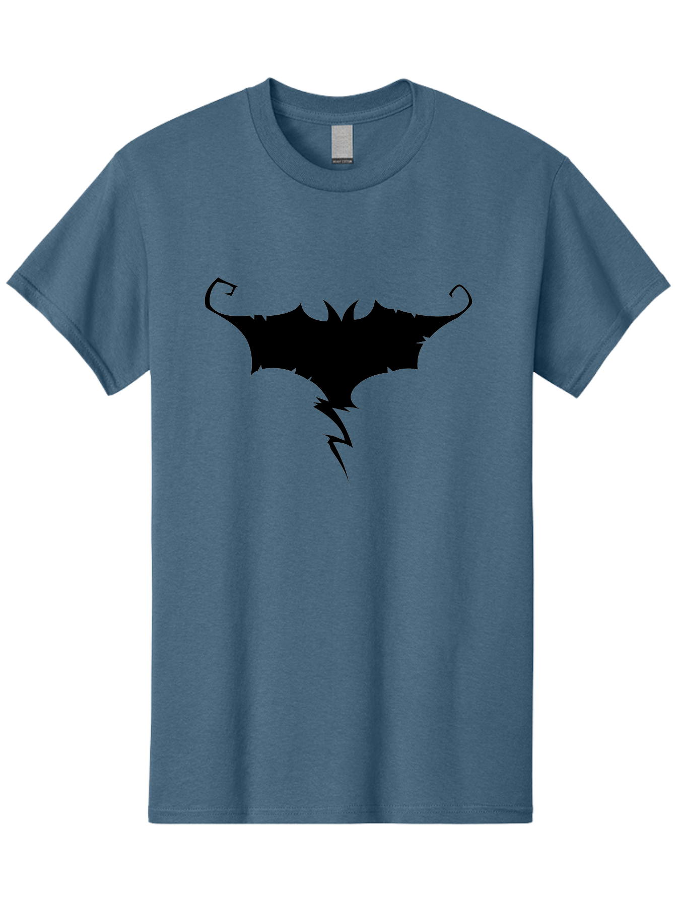Batman-Logo Men'S Graphic Tee, 100% Cotton, Comfortable Casual Summer Wear, Machine Washable, Batman Logo, Superhero Emblem, Gothic Symbol, Dark Knight, Comic Book Character, Batman Insignia, Iconic Symbol Aab193