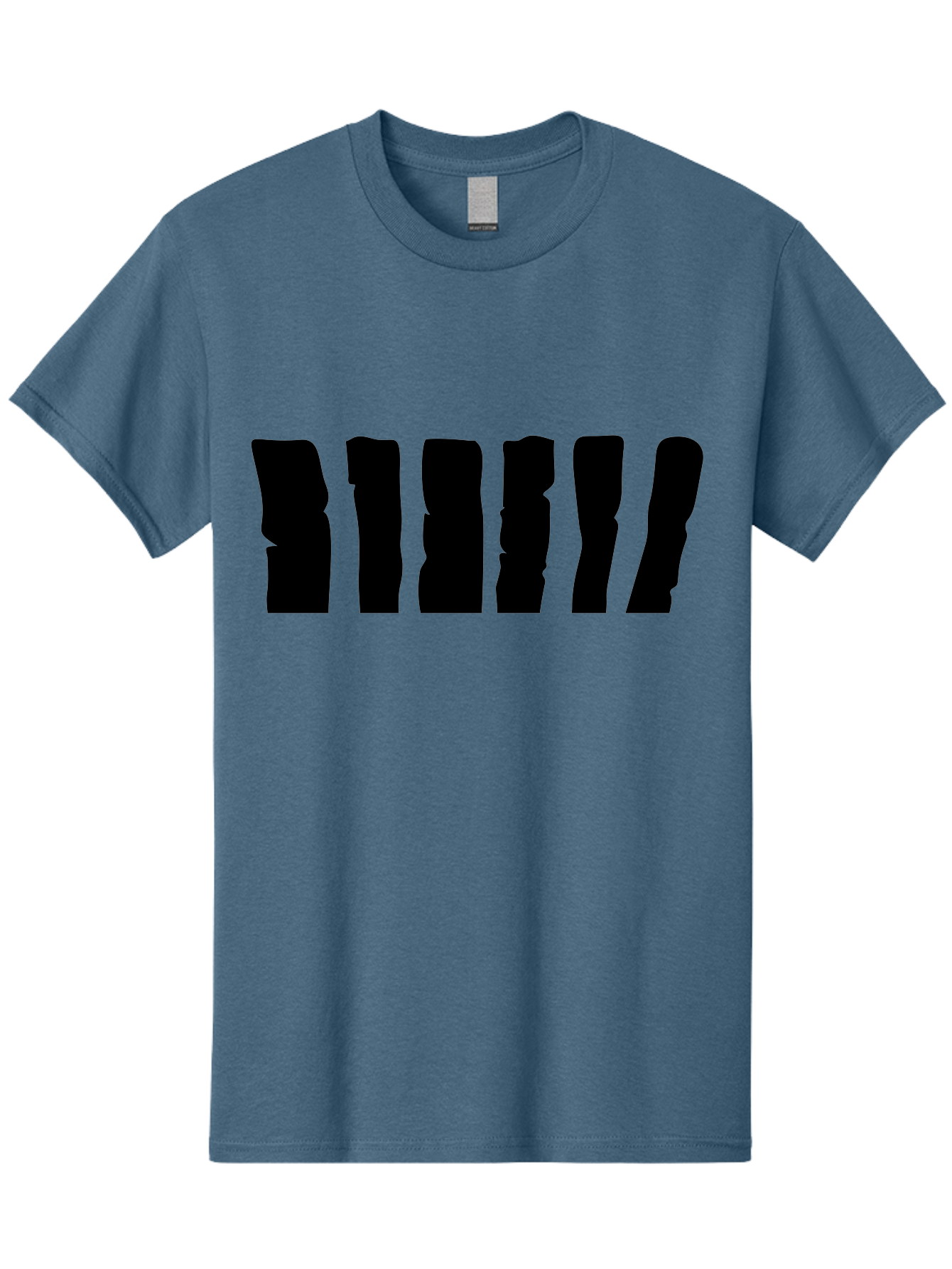 Bimbim Men'S Graphic Tee, 100% Cotton, Comfortable Casual Summer Wear, Machine Washable, Stylized Text, Bold Font, Black Letters, Modern Design, Graphic Element, Abstract Typography, Sleek Aesthetic Aab199