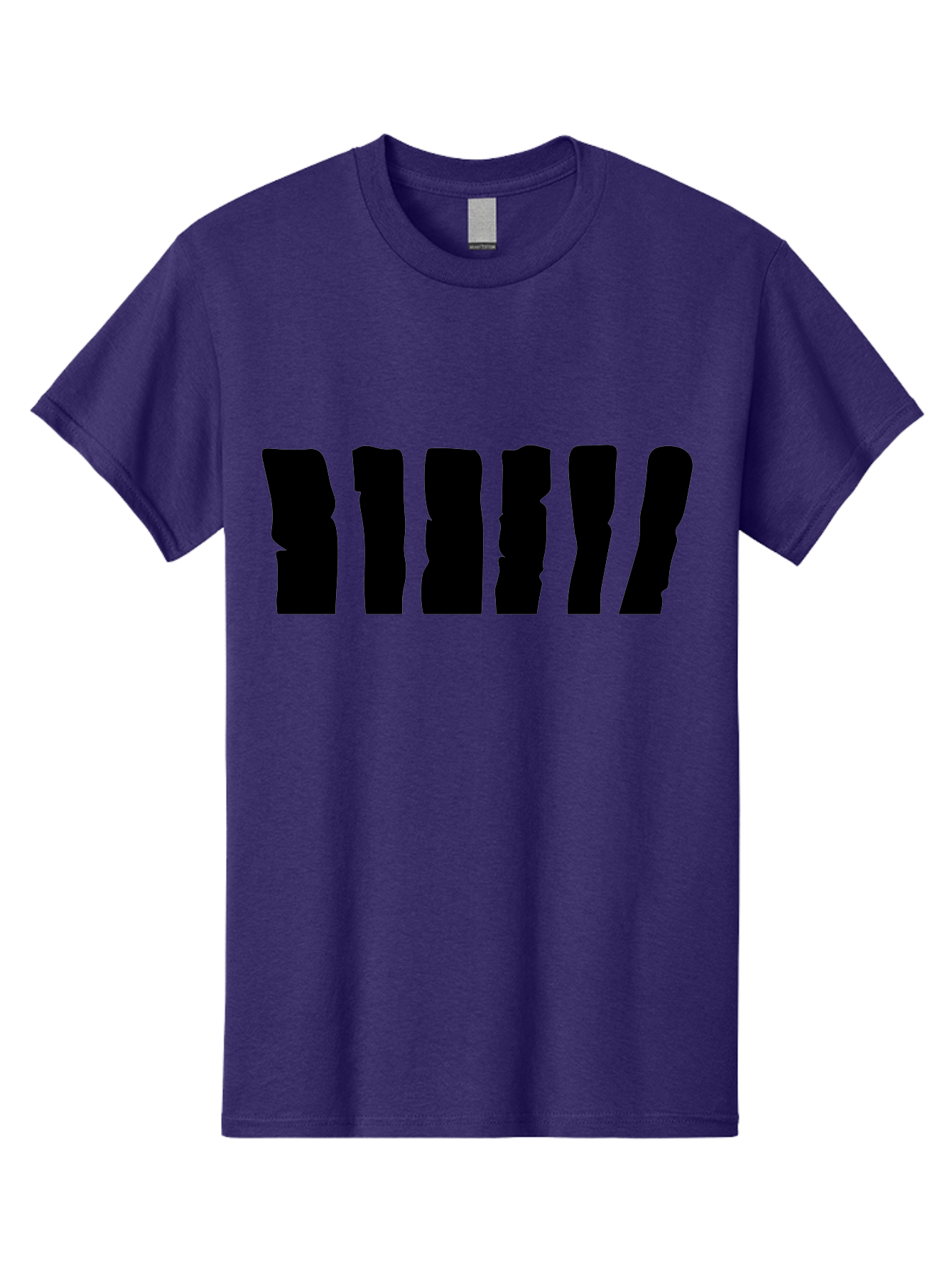 Bimbim Men'S Graphic Tee, 100% Cotton, Comfortable Casual Summer Wear, Machine Washable, Stylized Text, Bold Font, Black Letters, Modern Design, Graphic Element, Abstract Typography, Sleek Aesthetic Aab199