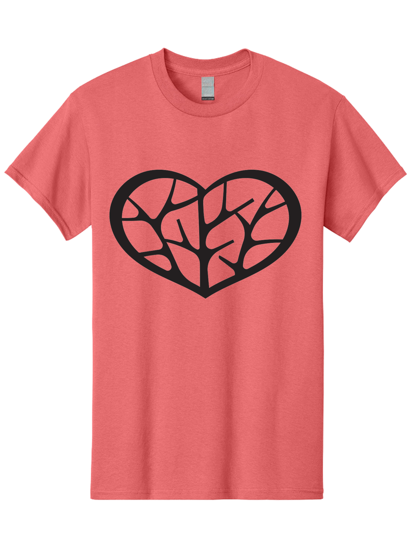 Brain-Heart Men'S Graphic Tee, 100% Cotton, Comfortable Casual Summer Wear, Machine Washable, Brain And Heart, Love And Intelligence, Harmony, Unity, Creativity, Brain-Heart Connection, Heart-Brain Balance, Emotional Intelligence Aab258
