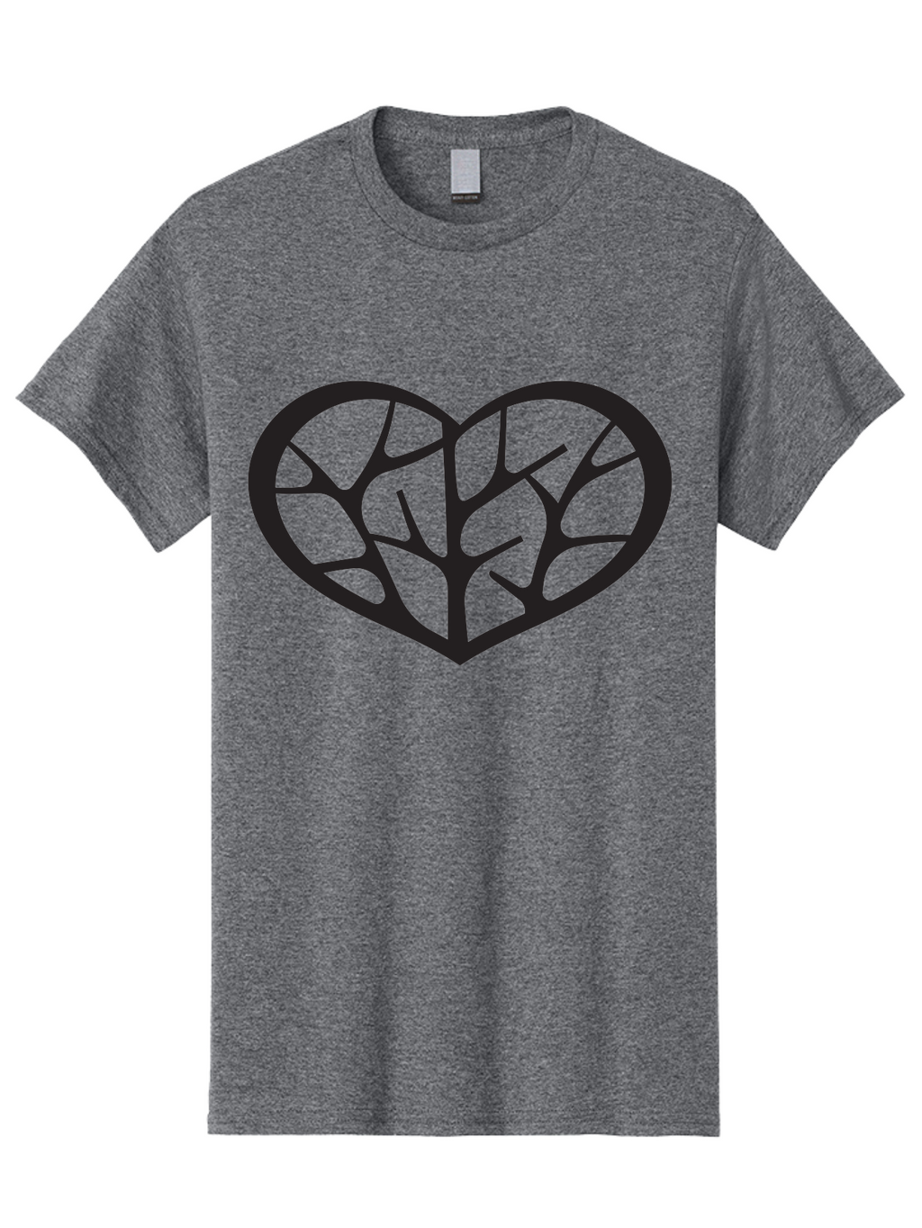 Brain-Heart Men'S Graphic Tee, 100% Cotton, Comfortable Casual Summer Wear, Machine Washable, Brain And Heart, Love And Intelligence, Harmony, Unity, Creativity, Brain-Heart Connection, Heart-Brain Balance, Emotional Intelligence Aab258