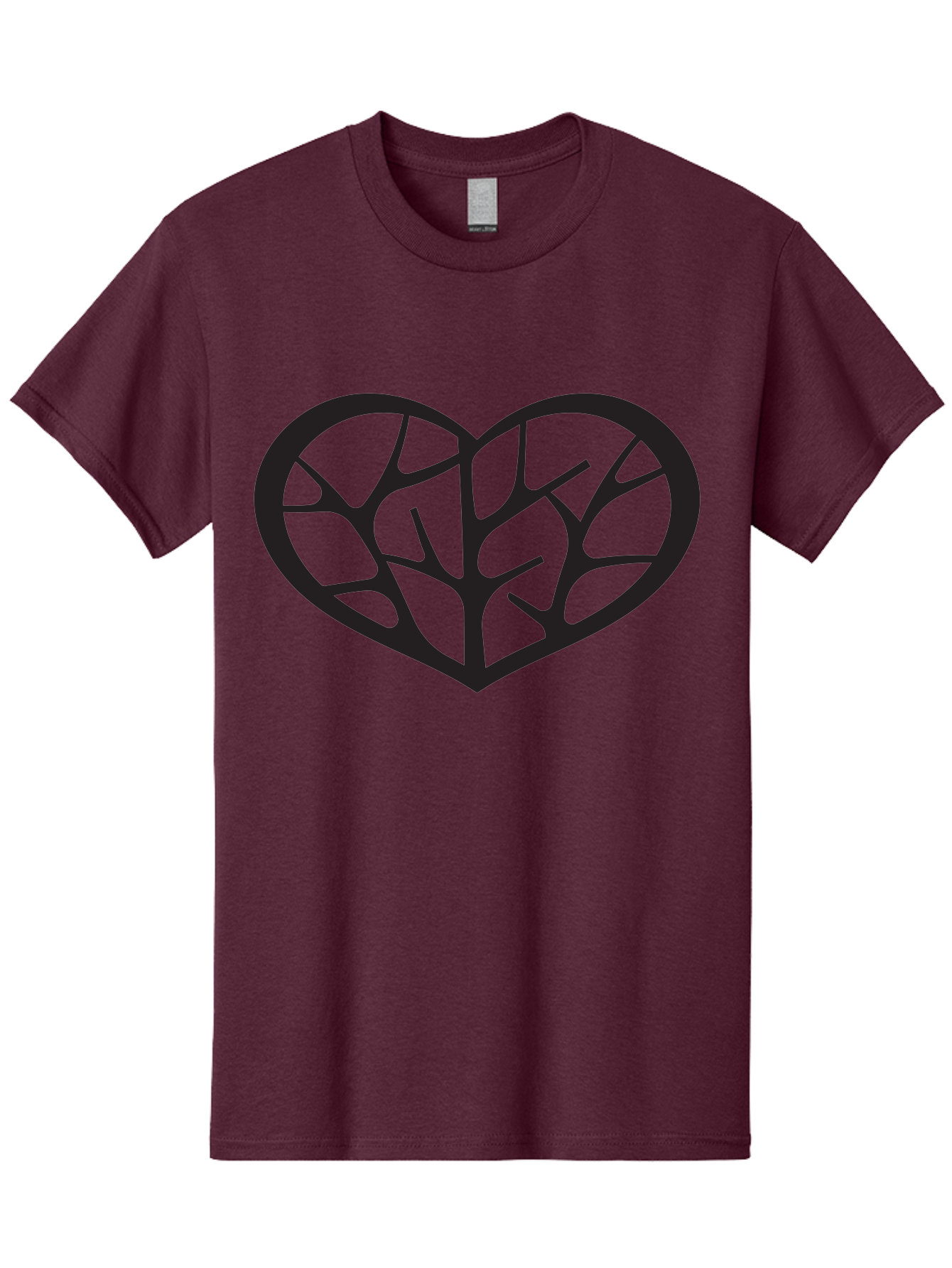 Brain-Heart Men'S Graphic Tee, 100% Cotton, Comfortable Casual Summer Wear, Machine Washable, Brain And Heart, Love And Intelligence, Harmony, Unity, Creativity, Brain-Heart Connection, Heart-Brain Balance, Emotional Intelligence Aab258