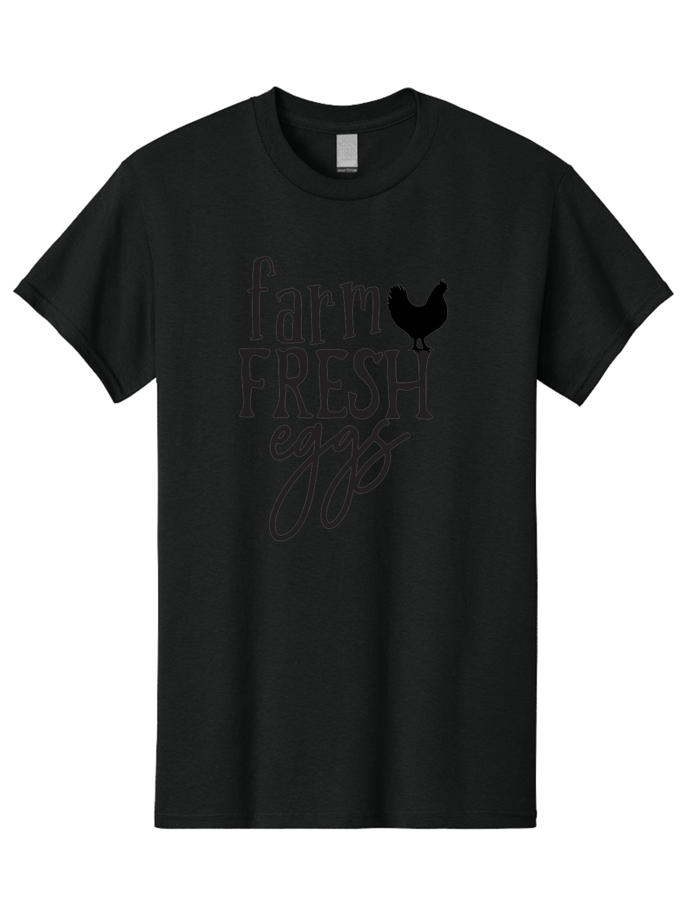Farm-Fresh-Eggs-1 Men'S Graphic Tee, 100% Cotton, Comfortable Casual Summer Wear, Machine Washable, Farm Fresh Eggs, Farm To Table, Organic Eggs, Local Produce, Healthy Eating, Natural Food, Rustic Charm, Chicken Farm, Egg Farm Aab576