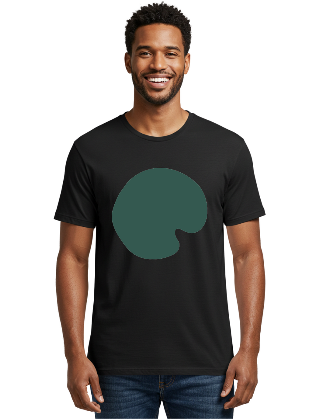 Pachymorph Men'S Graphic Tee, 100% Cotton, Comfortable Casual Summer Wear, Machine Washable, Pacman Character, Dark Grey Color, Simple Design, Retro Game Icon, Video Game Symbol, Classic Arcade Aab623