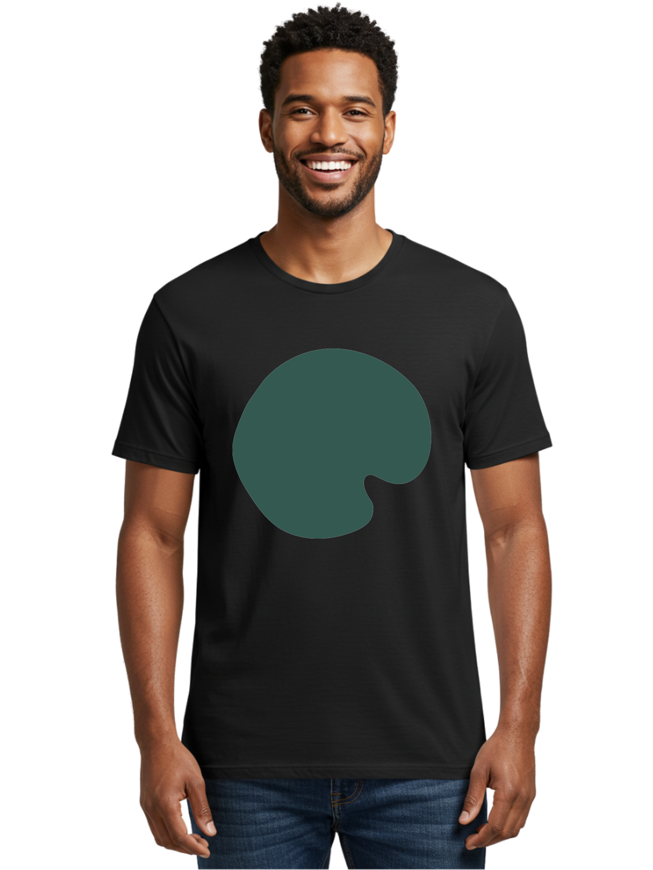 Pachymorph Men'S Graphic Tee, 100% Cotton, Comfortable Casual Summer Wear, Machine Washable, Pacman Character, Dark Grey Color, Simple Design, Retro Game Icon, Video Game Symbol, Classic Arcade Aab623