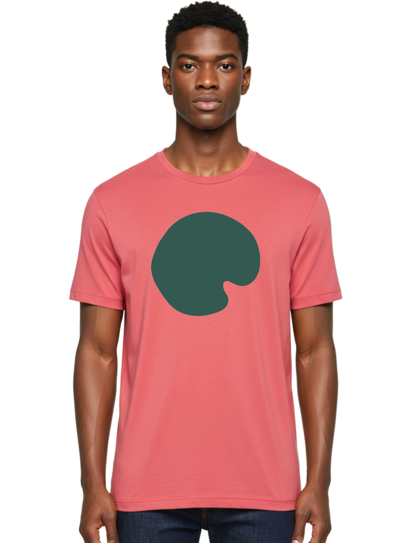 Pachymorph Men'S Graphic Tee, 100% Cotton, Comfortable Casual Summer Wear, Machine Washable, Pacman Character, Dark Grey Color, Simple Design, Retro Game Icon, Video Game Symbol, Classic Arcade Aab623