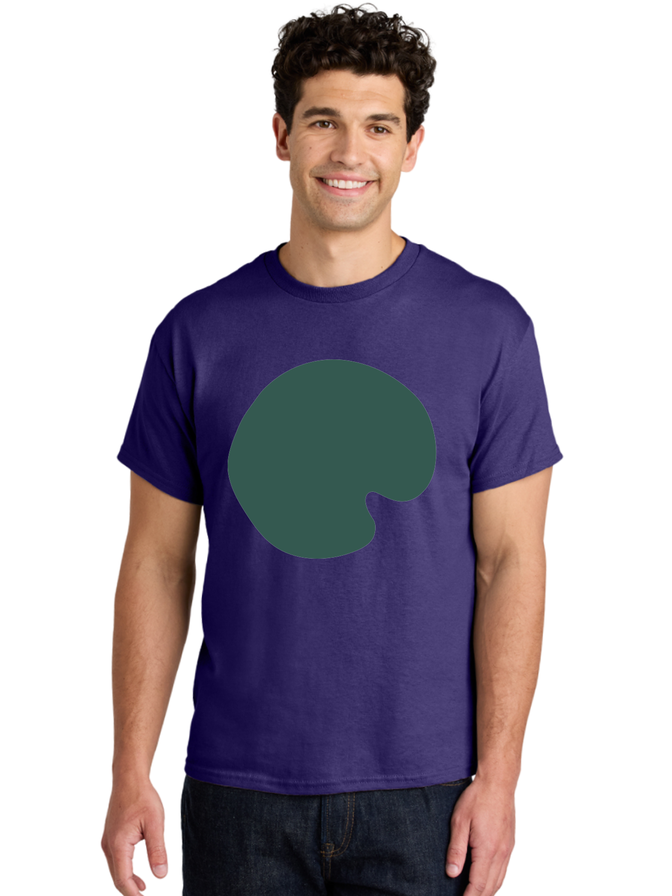 Pachymorph Men'S Graphic Tee, 100% Cotton, Comfortable Casual Summer Wear, Machine Washable, Pacman Character, Dark Grey Color, Simple Design, Retro Game Icon, Video Game Symbol, Classic Arcade Aab623