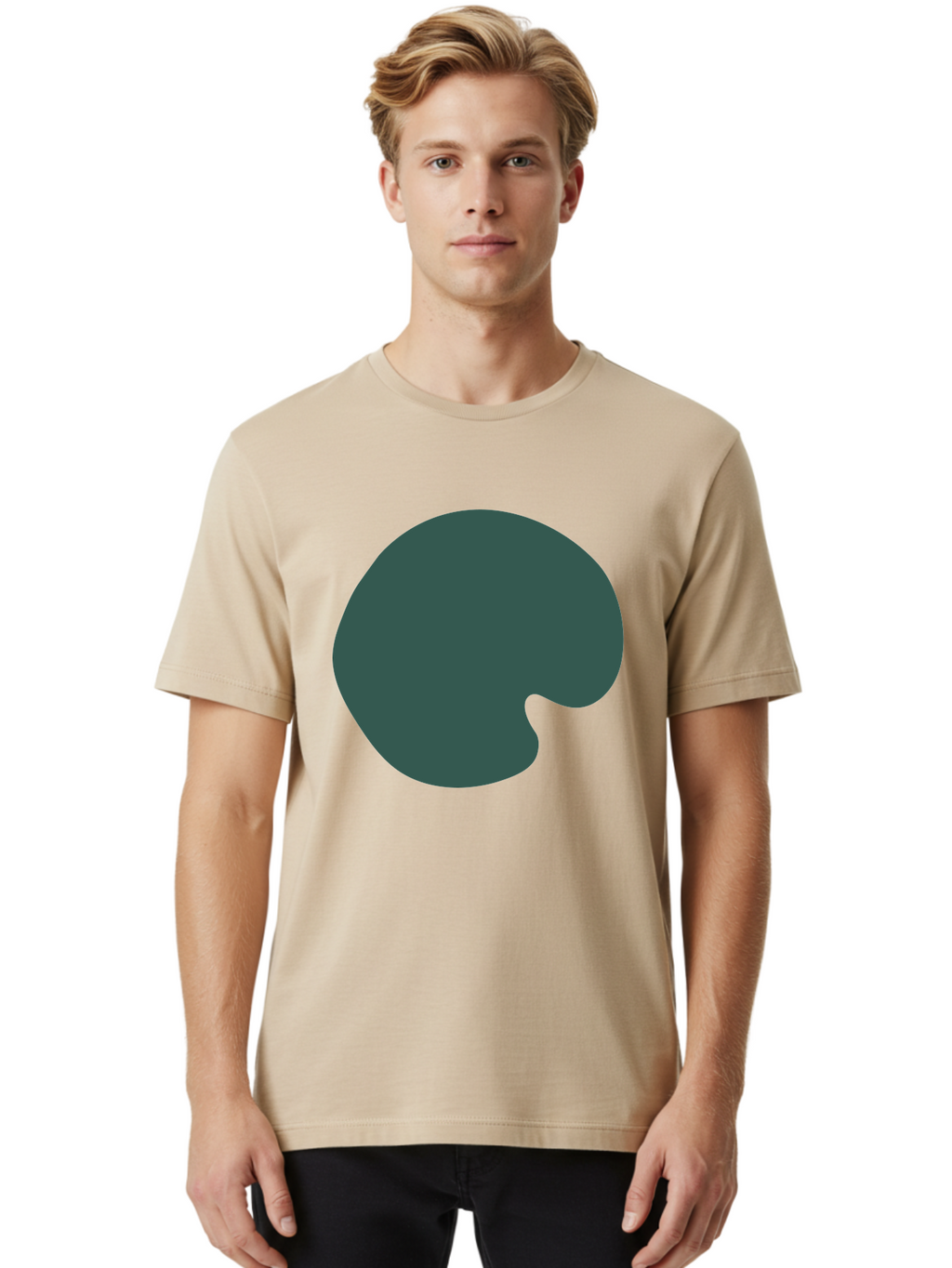 Pachymorph Men'S Graphic Tee, 100% Cotton, Comfortable Casual Summer Wear, Machine Washable, Pacman Character, Dark Grey Color, Simple Design, Retro Game Icon, Video Game Symbol, Classic Arcade Aab623