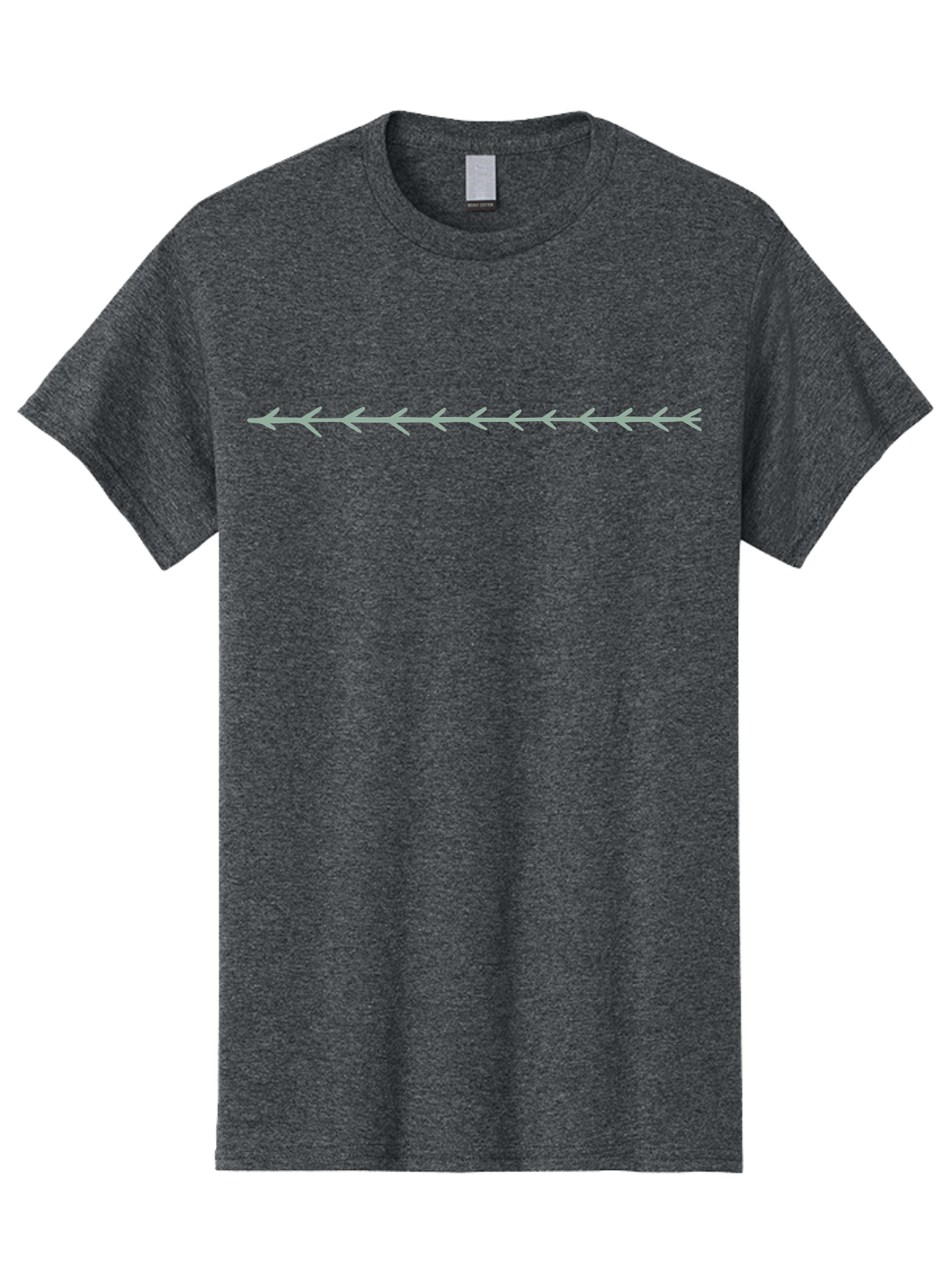 Arrow-Line Men'S Graphic Tee, 100% Cotton, Comfortable Casual Summer Wear, Machine Washable, Arrow Divider, Double Sided Arrows, Navigation Icon, Pointer Symbol, Direction Indicator, Design Element, Graphic Separator Aab998