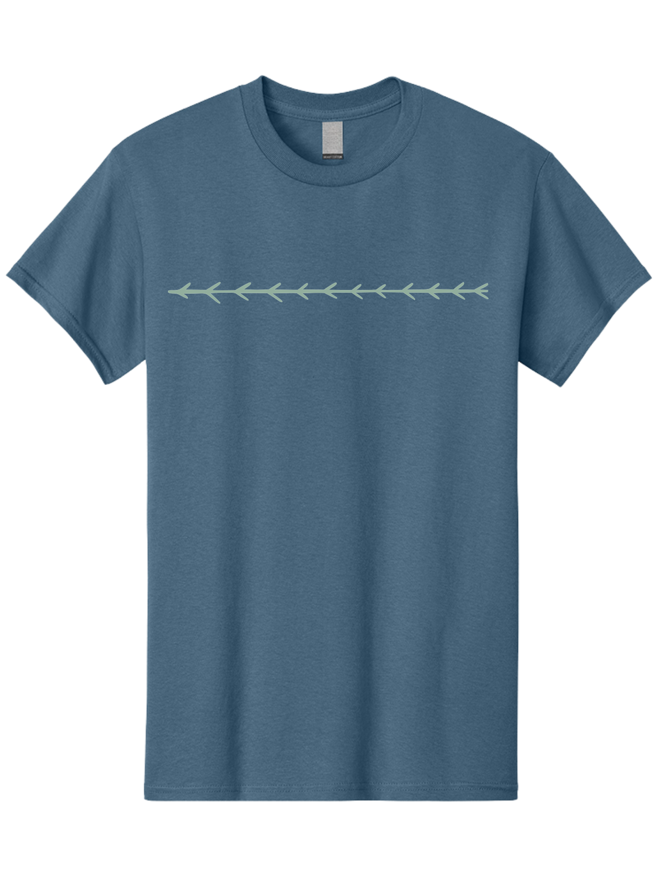 Arrow-Line Men'S Graphic Tee, 100% Cotton, Comfortable Casual Summer Wear, Machine Washable, Arrow Divider, Double Sided Arrows, Navigation Icon, Pointer Symbol, Direction Indicator, Design Element, Graphic Separator Aab998