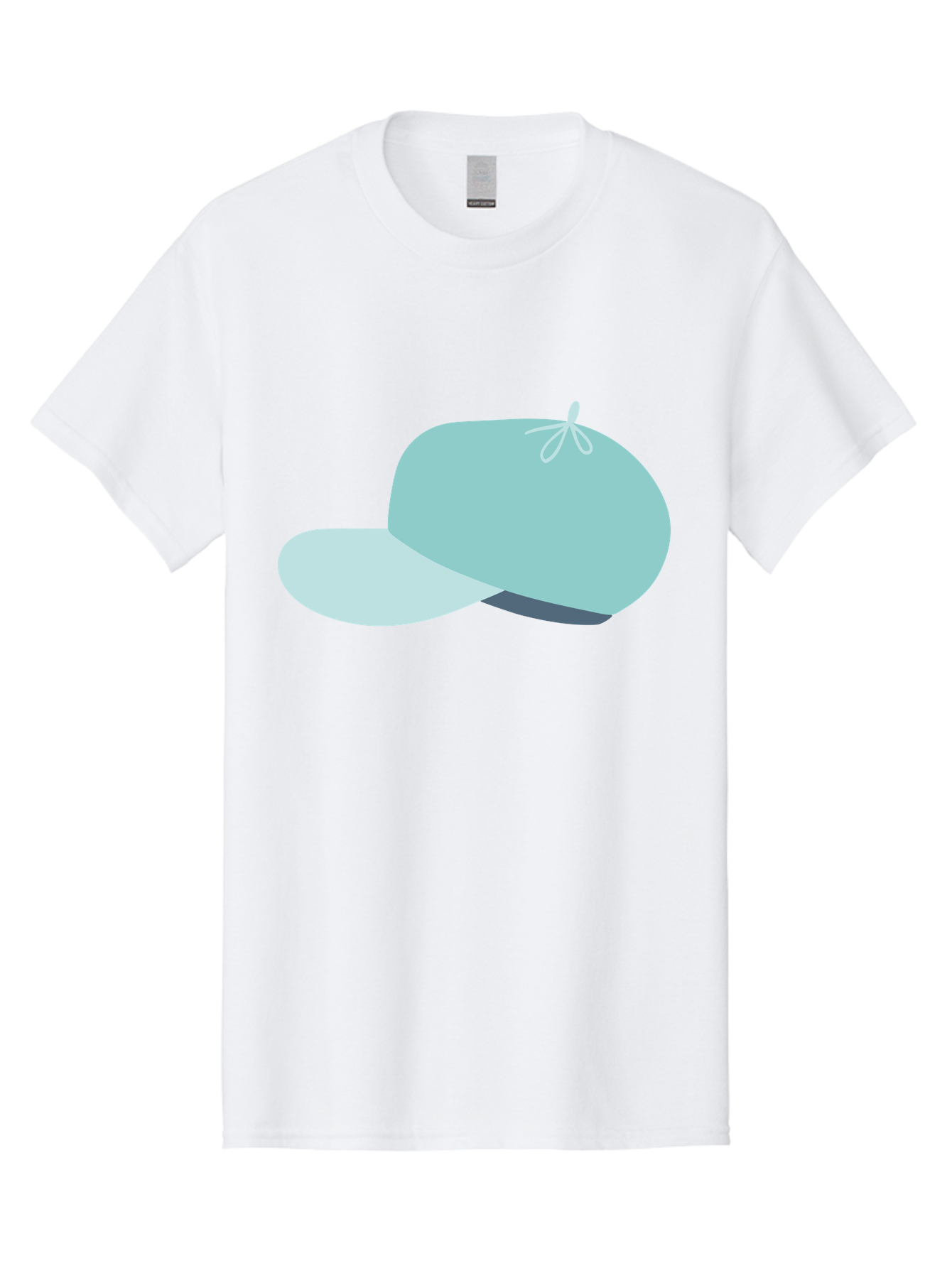 Baseball-Cap Men'S Graphic Tee, 100% Cotton, Comfortable Casual Summer Wear, Machine Washable, Baseball Cap, Sports Headwear, Casual Fashion, Adjustable Cap, Minimalist Design, Simple Style, Cap With Brim Aac001