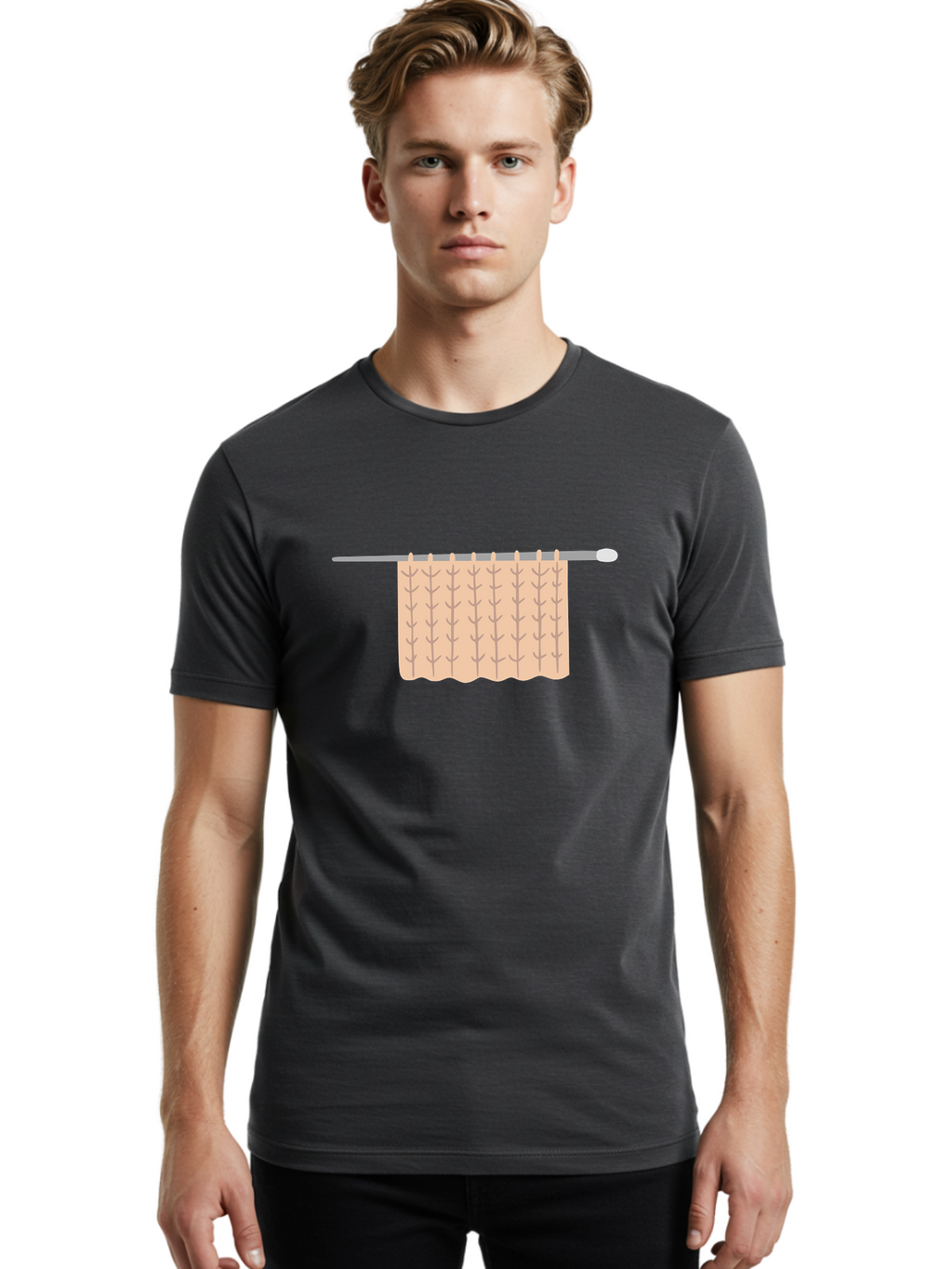 Curtain Men'S Graphic Tee, 100% Cotton, Comfortable Casual Summer Wear, Machine Washable, Beige Curtain, Leaf Pattern, Curtain Rod, Simple Design, Home Decor, Interior Design, Minimalist Style, Window Treatment, Graphic Illustration Aac013