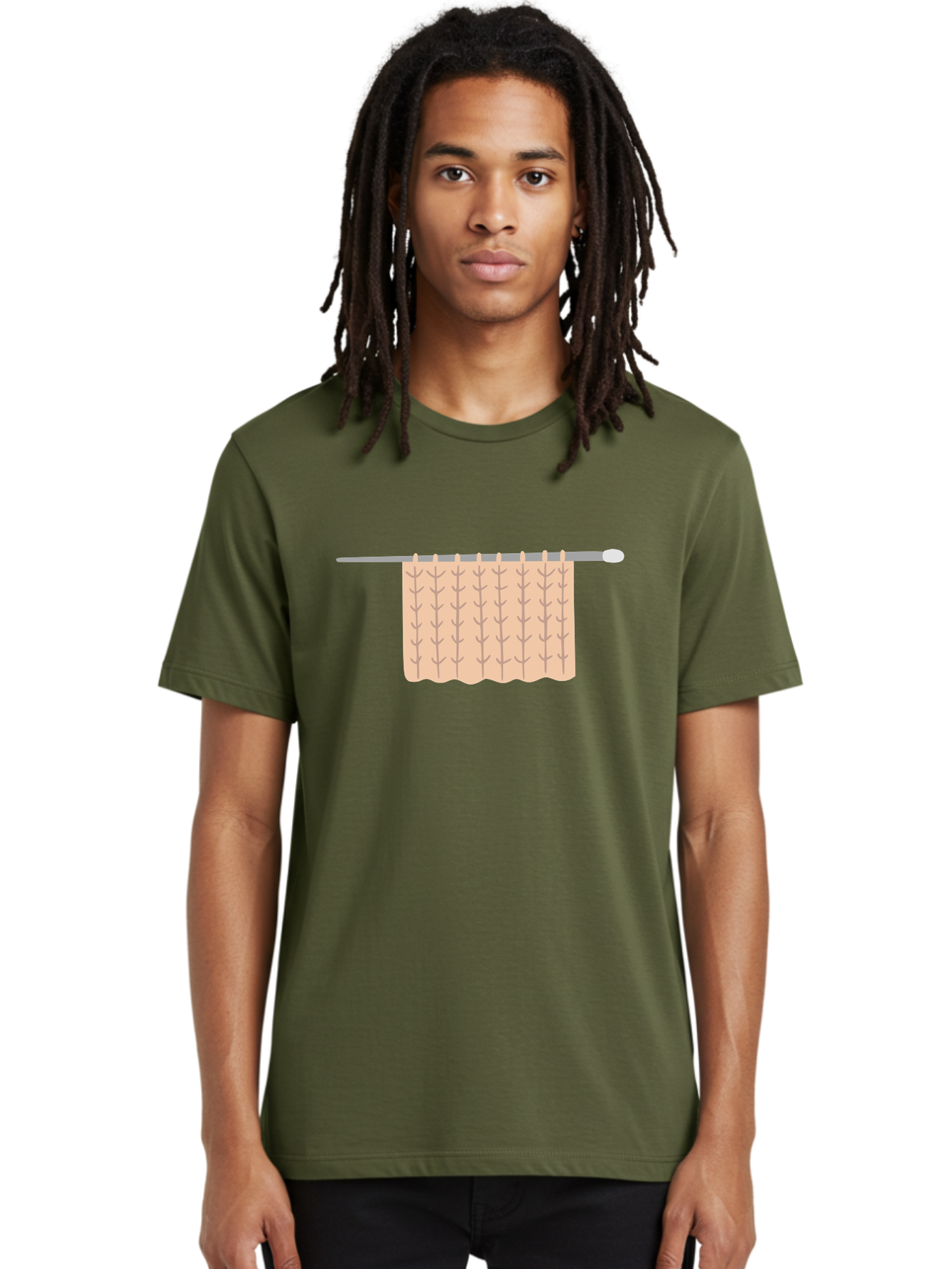 Curtain Men'S Graphic Tee, 100% Cotton, Comfortable Casual Summer Wear, Machine Washable, Beige Curtain, Leaf Pattern, Curtain Rod, Simple Design, Home Decor, Interior Design, Minimalist Style, Window Treatment, Graphic Illustration Aac013