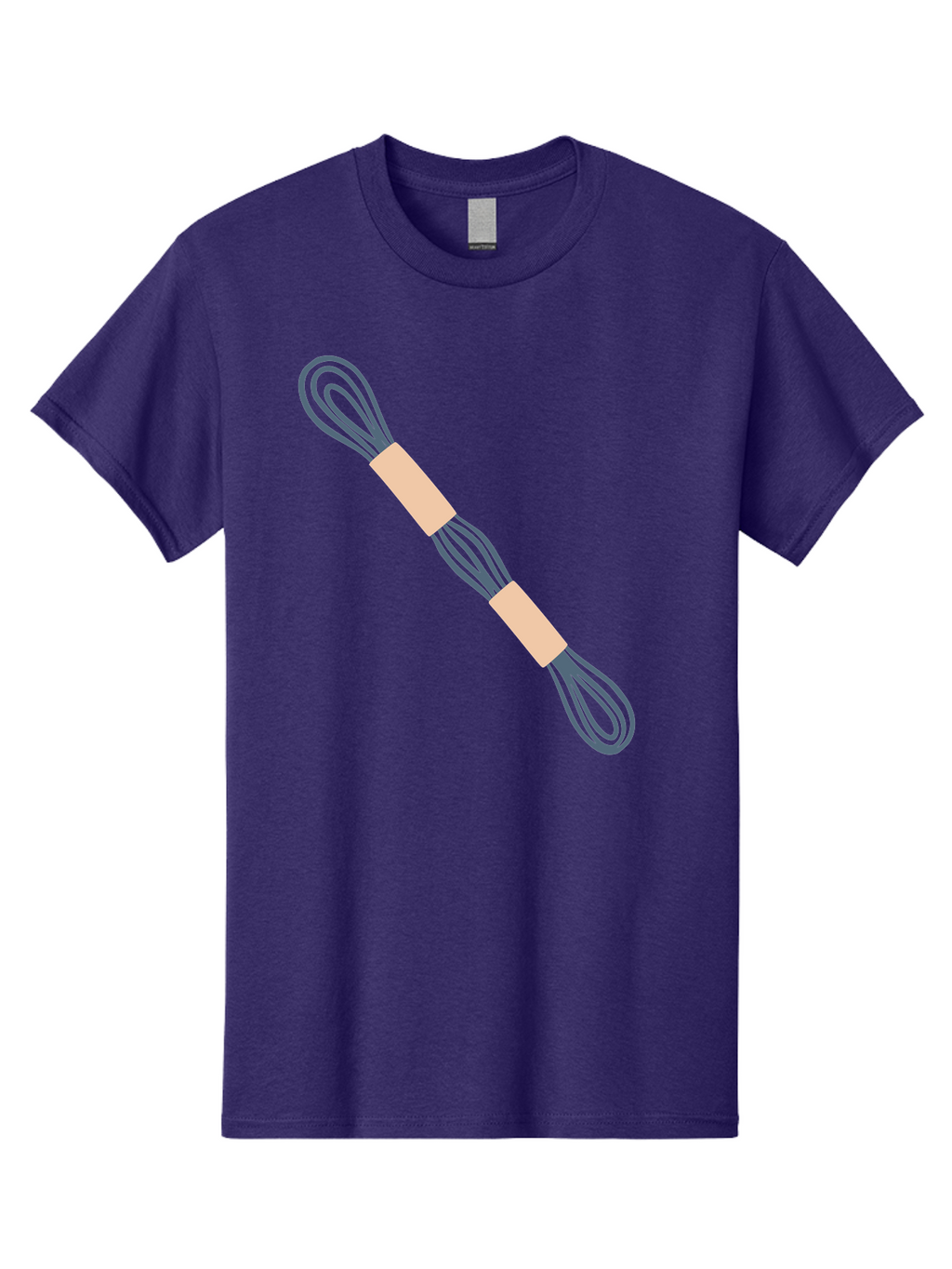 Embroidery-Floss Men'S Graphic Tee, 100% Cotton, Comfortable Casual Summer Wear, Machine Washable, Hair Ties, Elastic Bands, Hair Accessories, Beauty Products, Fashion Accessories, Hair Styling Aac025
