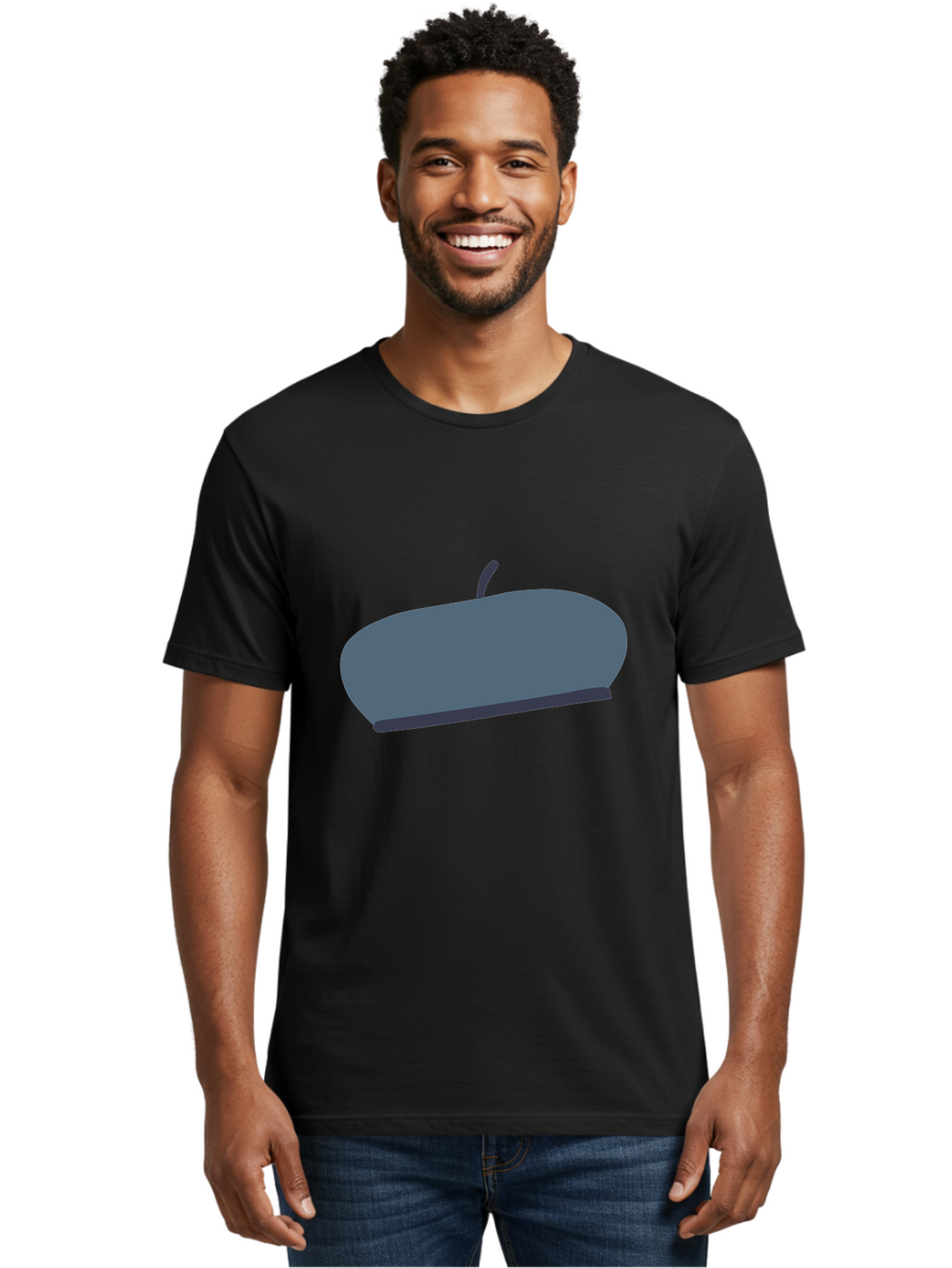 Gray-Apple Men'S Graphic Tee, 100% Cotton, Comfortable Casual Summer Wear, Machine Washable, Gray Apple, Stylized Fruit, Simple Illustration, Minimalist Design, Fruit Icon, Digital Art Aac038