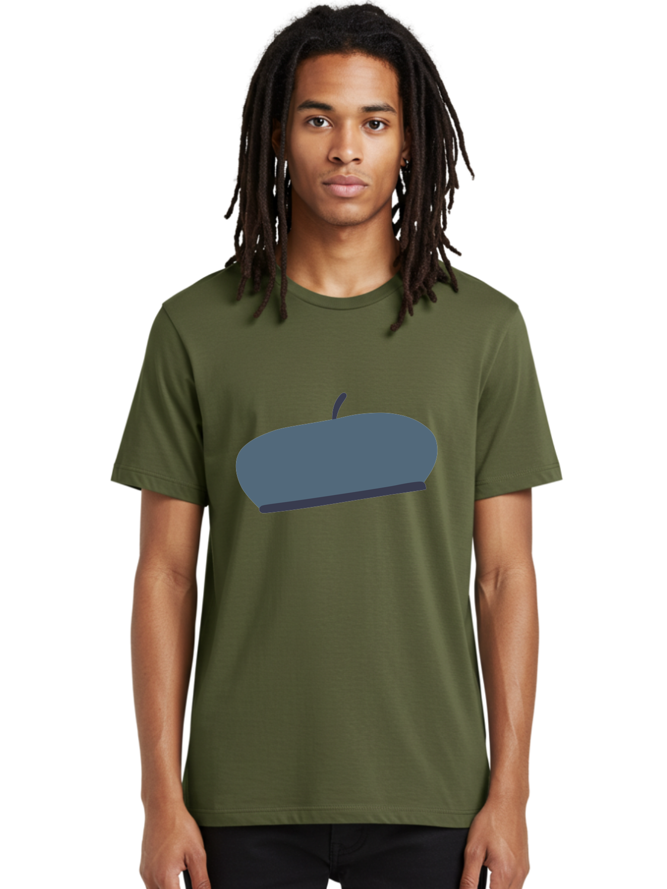 Gray-Apple Men'S Graphic Tee, 100% Cotton, Comfortable Casual Summer Wear, Machine Washable, Gray Apple, Stylized Fruit, Simple Illustration, Minimalist Design, Fruit Icon, Digital Art Aac038