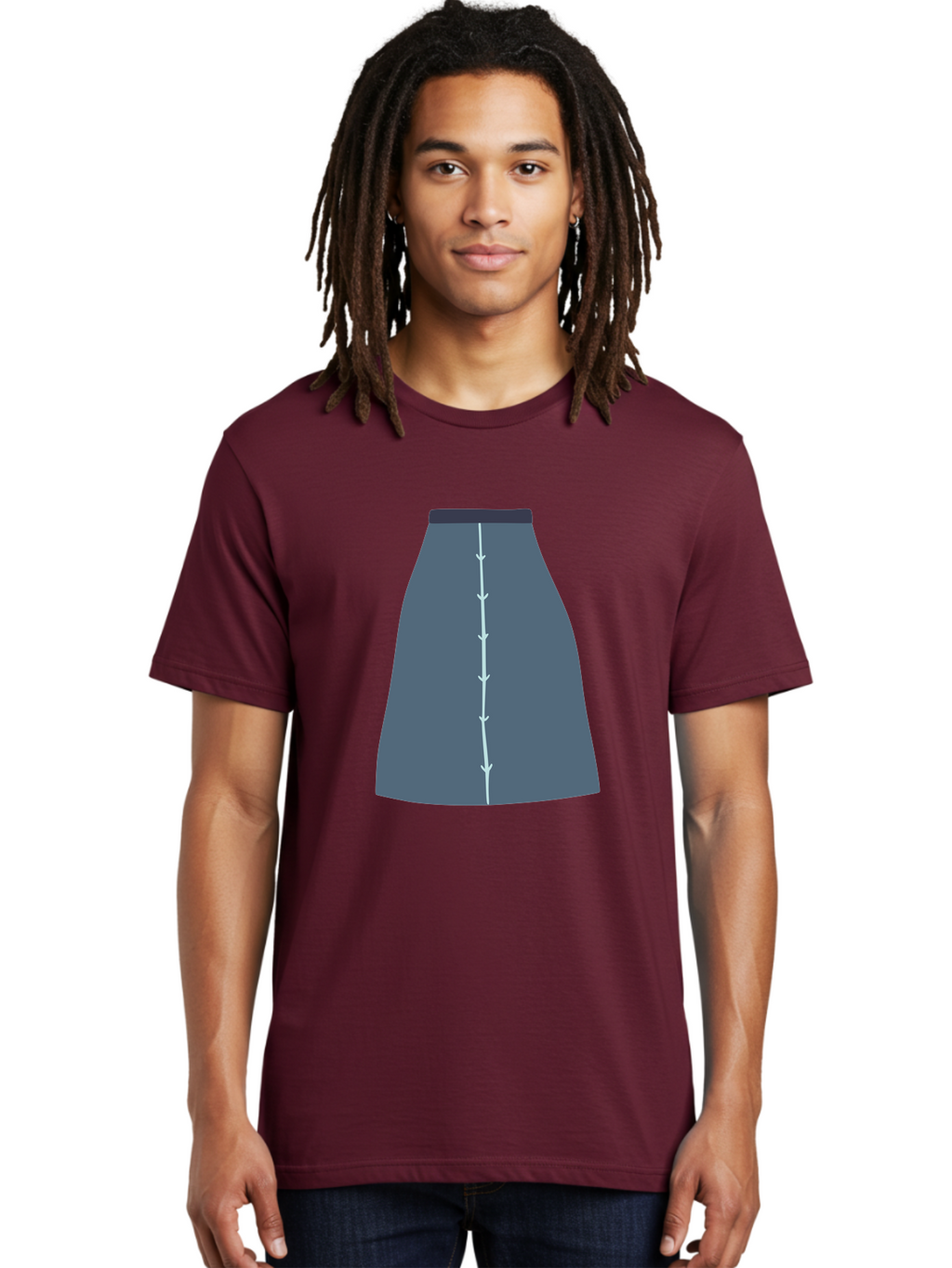 Gray-Skirt Men'S Graphic Tee, 100% Cotton, Comfortable Casual Summer Wear, Machine Washable, Dark Gray A-Line Skirt, Fashion Design, Women'S Clothing, Pencil Skirt, Business Attire, Office Wear, Corporate Style, Professional Look Aac039