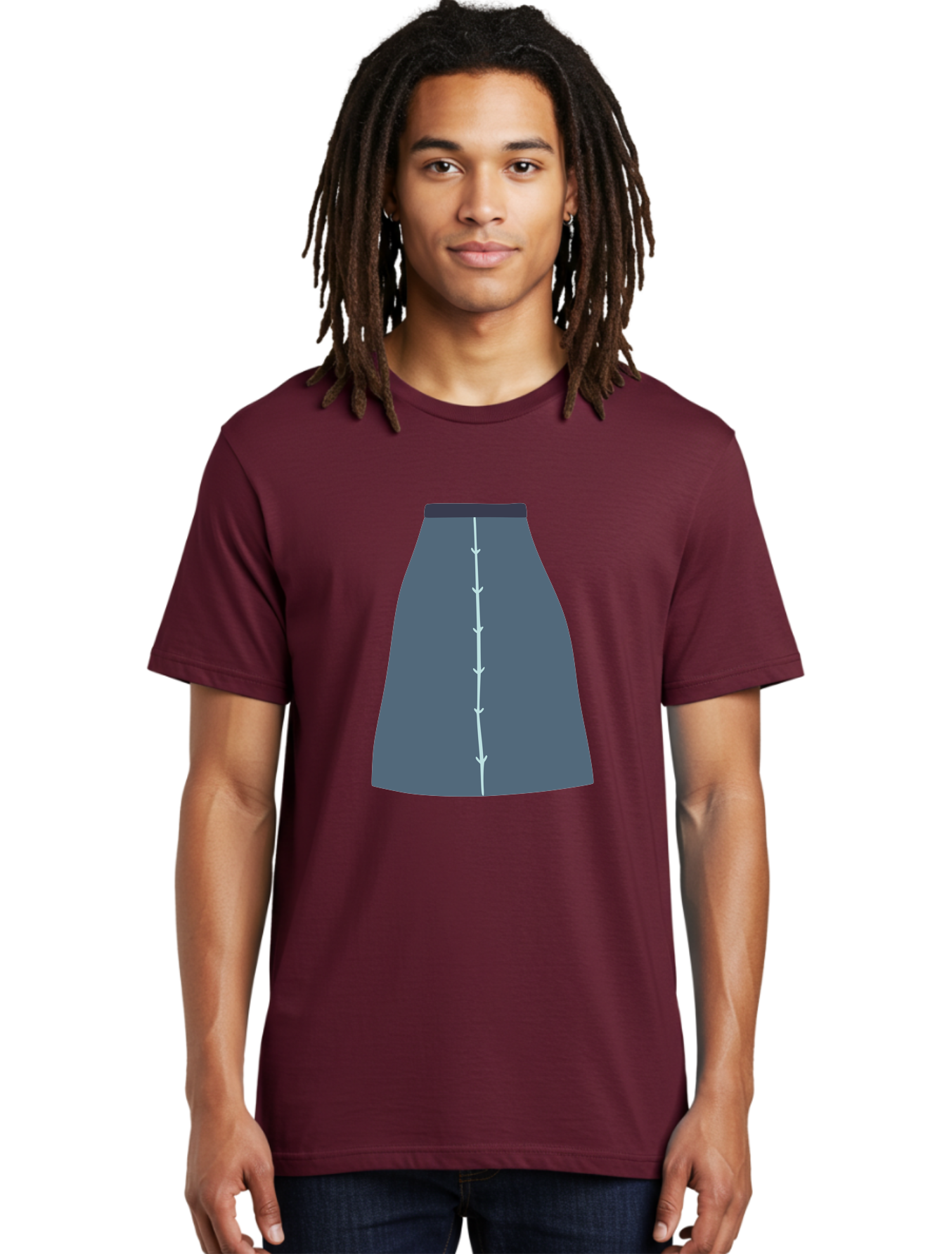 Gray-Skirt Men'S Graphic Tee, 100% Cotton, Comfortable Casual Summer Wear, Machine Washable, Dark Gray A-Line Skirt, Fashion Design, Women'S Clothing, Pencil Skirt, Business Attire, Office Wear, Corporate Style, Professional Look Aac039