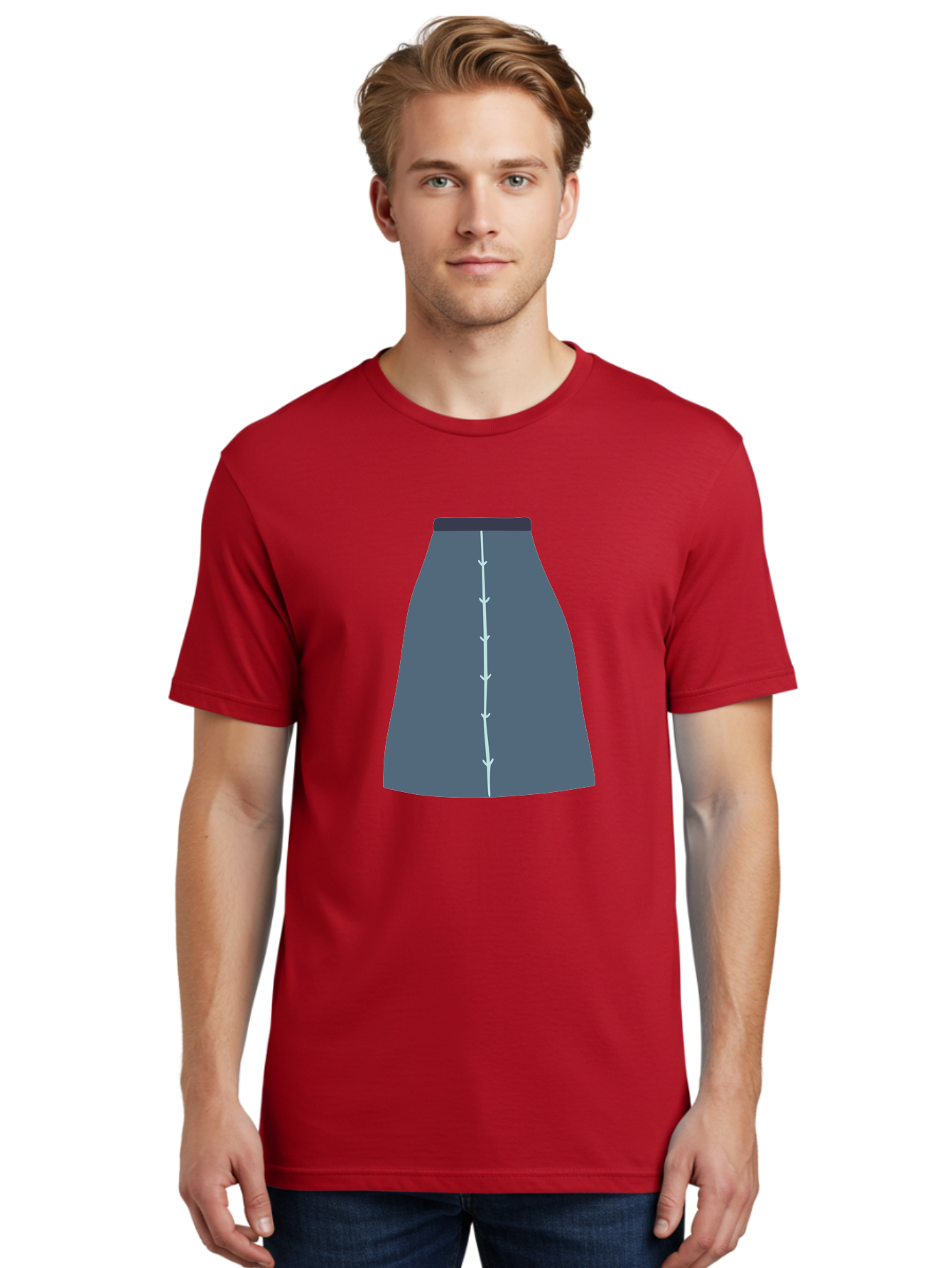 Gray-Skirt Men'S Graphic Tee, 100% Cotton, Comfortable Casual Summer Wear, Machine Washable, Dark Gray A-Line Skirt, Fashion Design, Women'S Clothing, Pencil Skirt, Business Attire, Office Wear, Corporate Style, Professional Look Aac039
