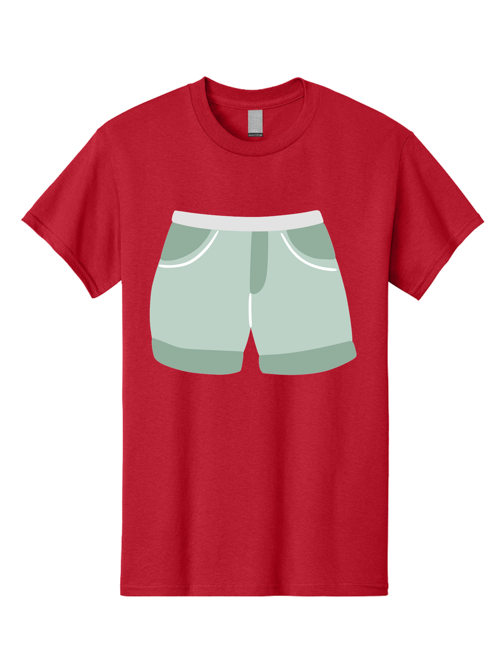 Light-Green-Shorts Men'S Graphic Tee, 100% Cotton, Comfortable Casual Summer Wear, Machine Washable, Men'S Underwear, Boxer Shorts, Comfortable Clothing, Casual Wear, Relaxed Fit, Simple Design, Gray Color Aac053