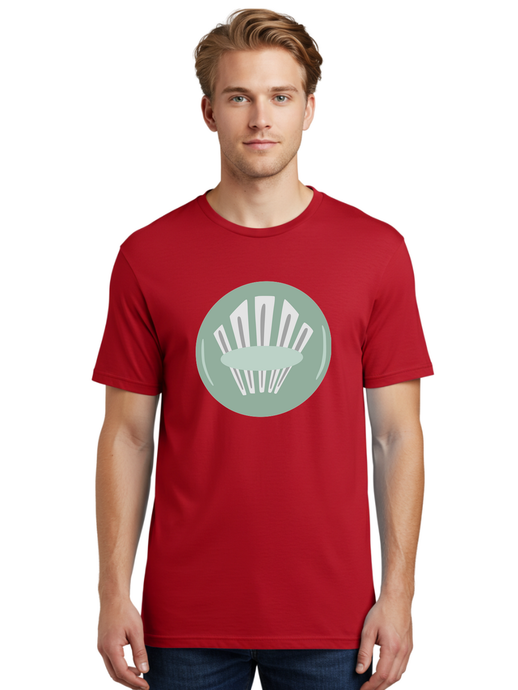 Shuttlecock Men'S Graphic Tee, 100% Cotton, Comfortable Casual Summer Wear, Machine Washable, Badminton Shuttlecock, Sports Equipment, Feathered Projectile, Badminton Gear, Racket Sports, Shuttlecock Design, Minimalist Style, Simple Graphics, Aac112