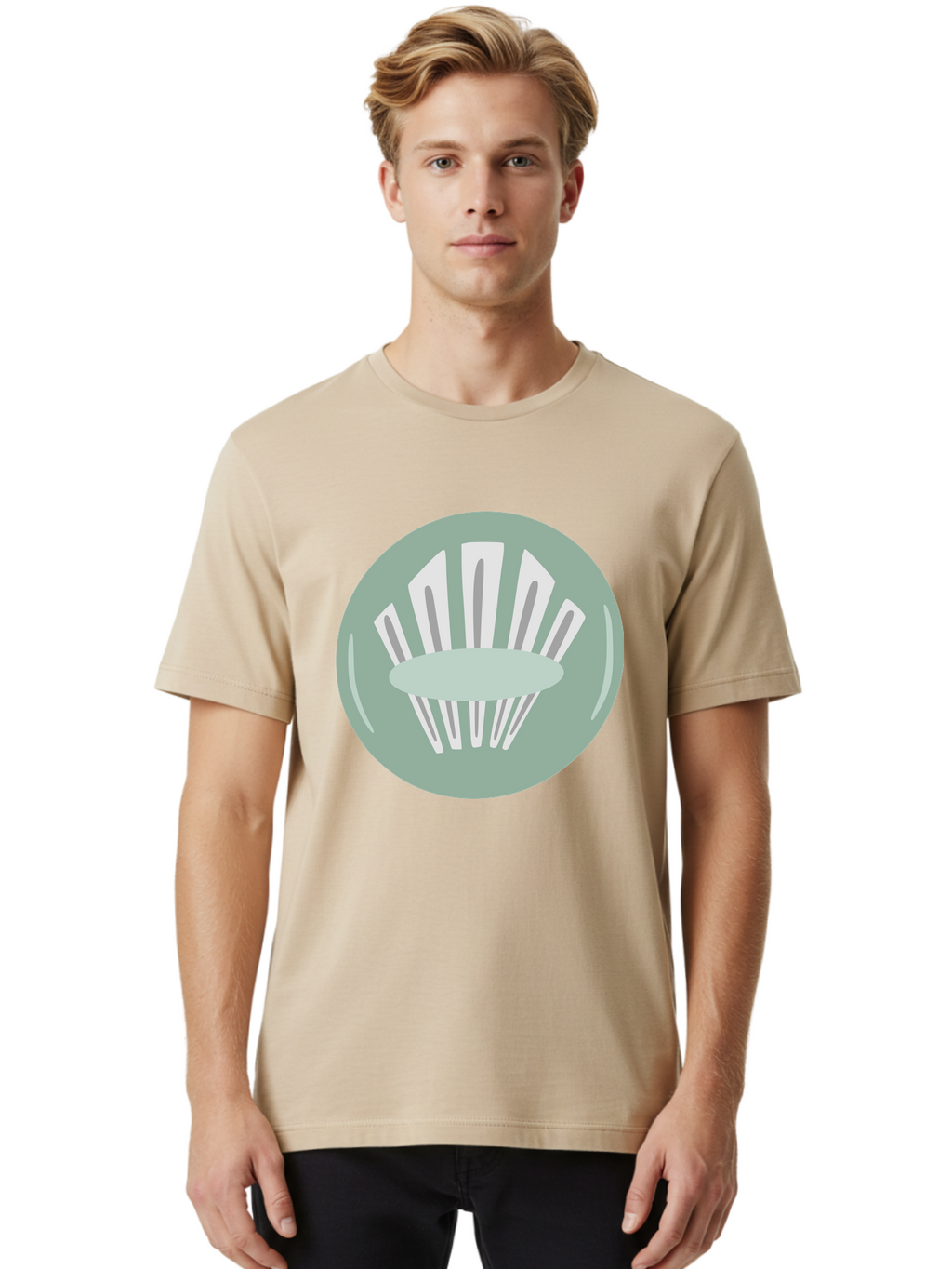 Shuttlecock Men'S Graphic Tee, 100% Cotton, Comfortable Casual Summer Wear, Machine Washable, Badminton Shuttlecock, Sports Equipment, Feathered Projectile, Badminton Gear, Racket Sports, Shuttlecock Design, Minimalist Style, Simple Graphics, Aac112
