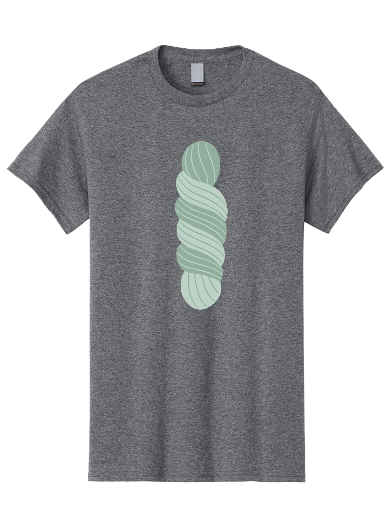 Twisted-Object Men'S Graphic Tee, 100% Cotton, Comfortable Casual Summer Wear, Machine Washable, Twisted Shape, Abstract Design, 3D Illustration, Spiral Pattern, Twisted Form, Modern Art, Digital Graphic, Abstract Shape Aac130