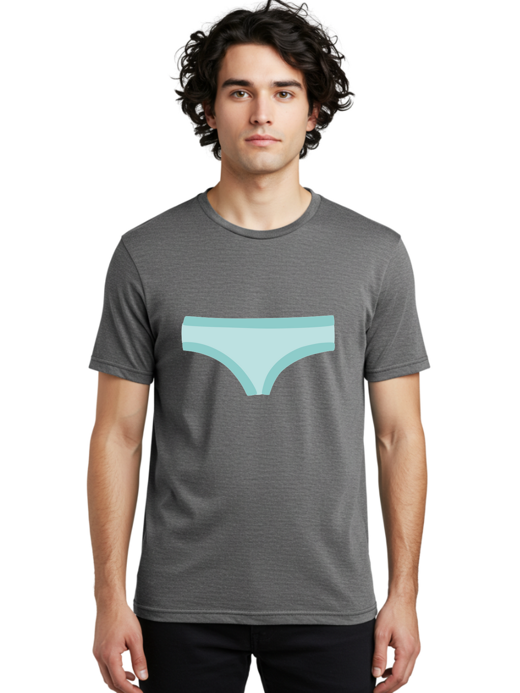 Women-S-Underwear Men'S Graphic Tee, 100% Cotton, Comfortable Casual Summer Wear, Machine Washable, Women'S Underwear, Lingerie, Intimate Apparel, Seamless Design, Comfortable Fit, Soft Fabric, Pastel Colors, Minimalist Style Aac139