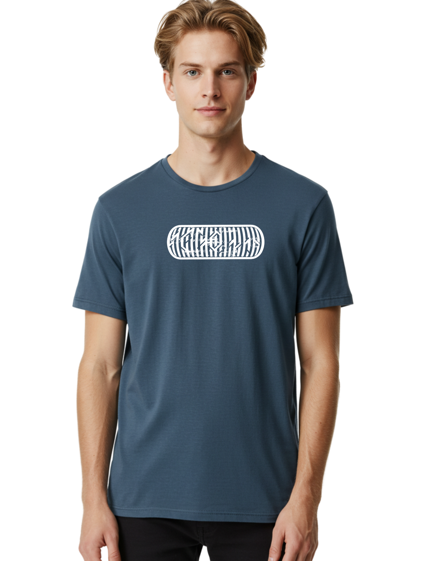 Band-Aid Men'S Graphic Tee, 100% Cotton, Comfortable Casual Summer Wear, Machine Washable, Bandage Icon, White Bandage, First Aid Symbol, Medical Icon, Injury Care, Health Symbol, Simple Design, Minimalist Art Aac148