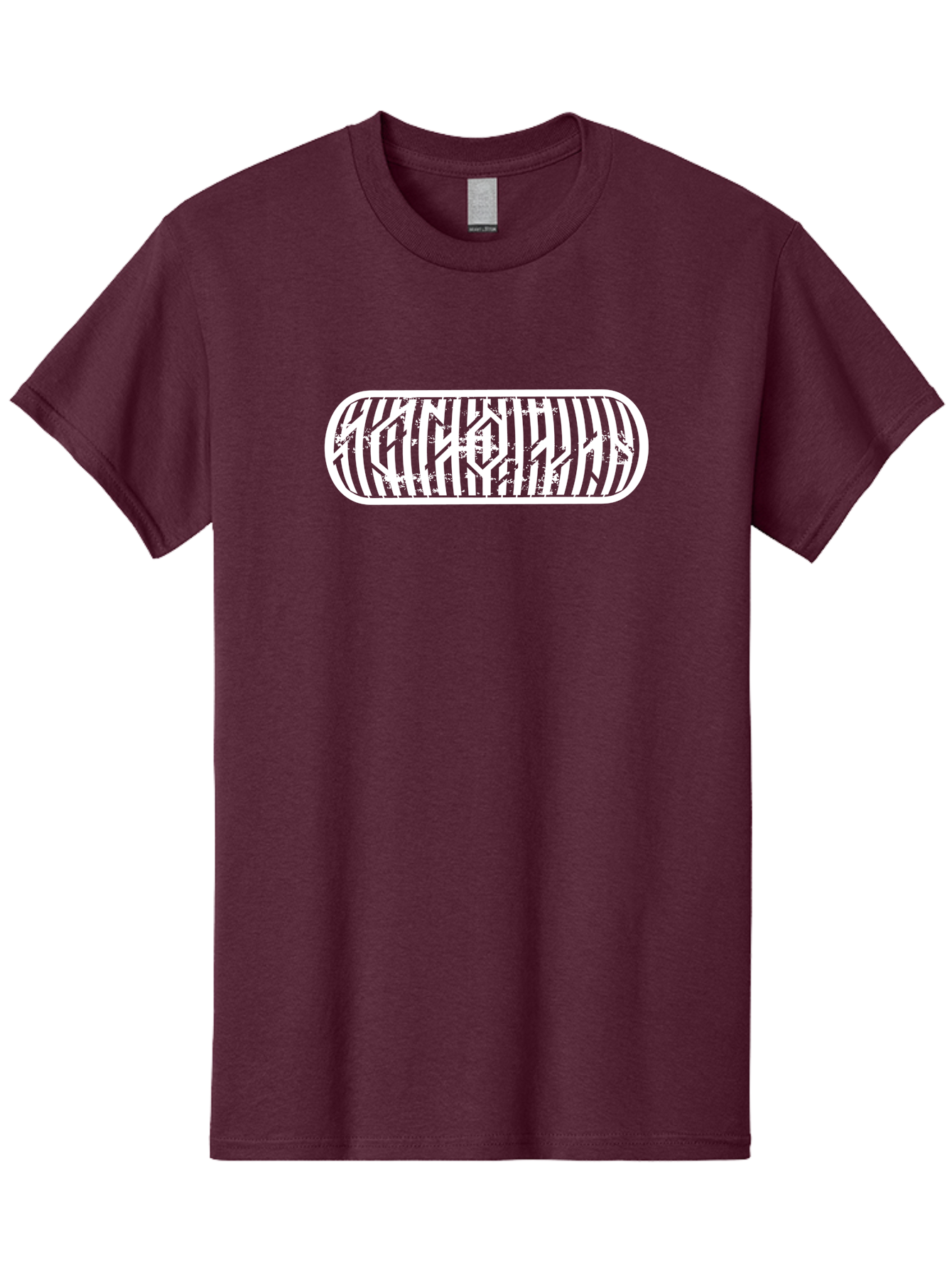 Band-Aid Men'S Graphic Tee, 100% Cotton, Comfortable Casual Summer Wear, Machine Washable, Bandage Icon, White Bandage, First Aid Symbol, Medical Icon, Injury Care, Health Symbol, Simple Design, Minimalist Art Aac148