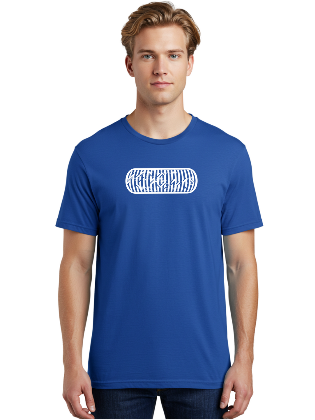 Band-Aid Men'S Graphic Tee, 100% Cotton, Comfortable Casual Summer Wear, Machine Washable, Bandage Icon, White Bandage, First Aid Symbol, Medical Icon, Injury Care, Health Symbol, Simple Design, Minimalist Art Aac148