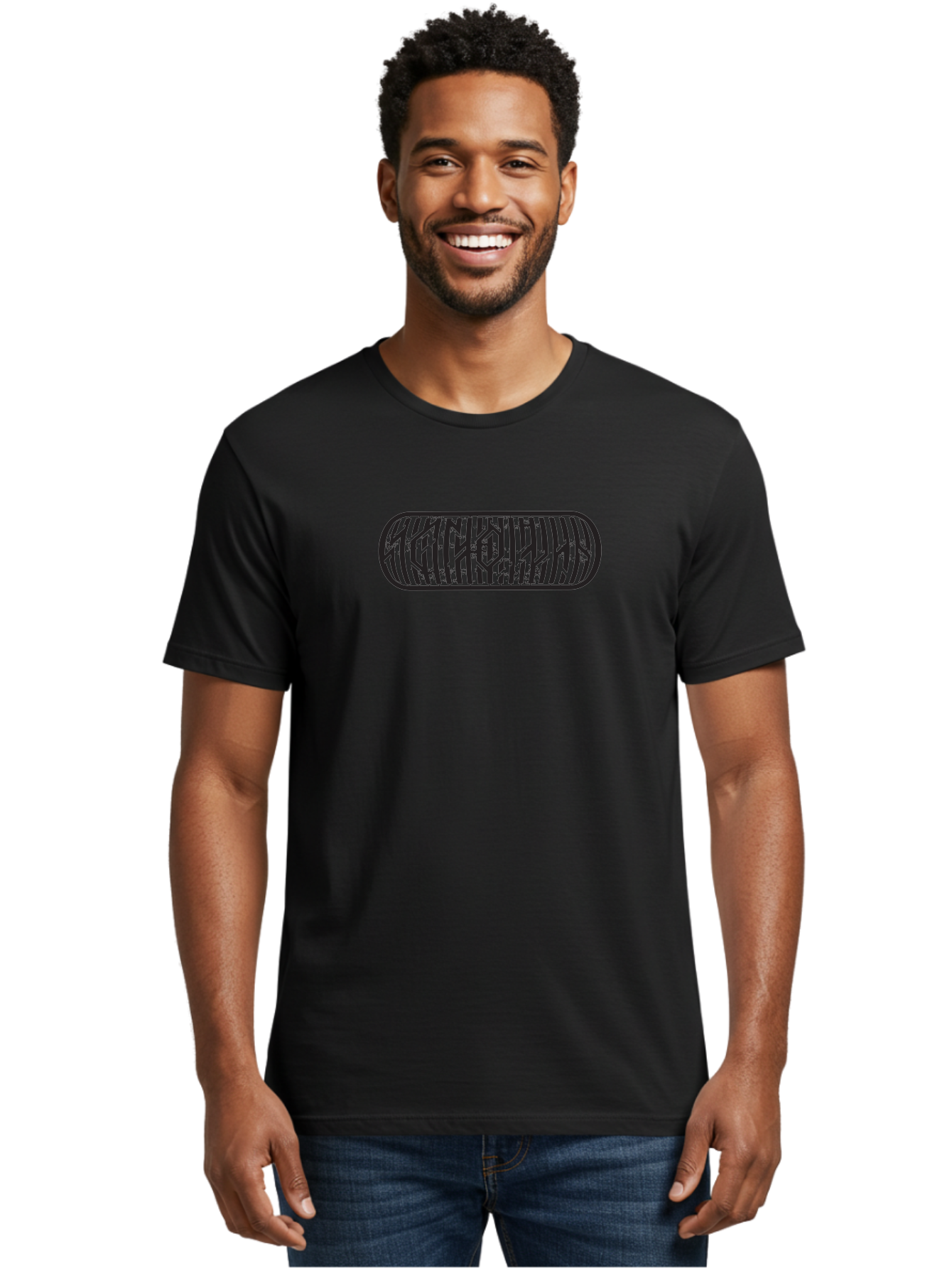 Barcode-Capsule Men'S Graphic Tee, 100% Cotton, Comfortable Casual Summer Wear, Machine Washable, Band Aid, First Aid, Wound Care, Medical Supplies, Healthcare Products, Sticky Bandage, Adhesive Strip Aac149