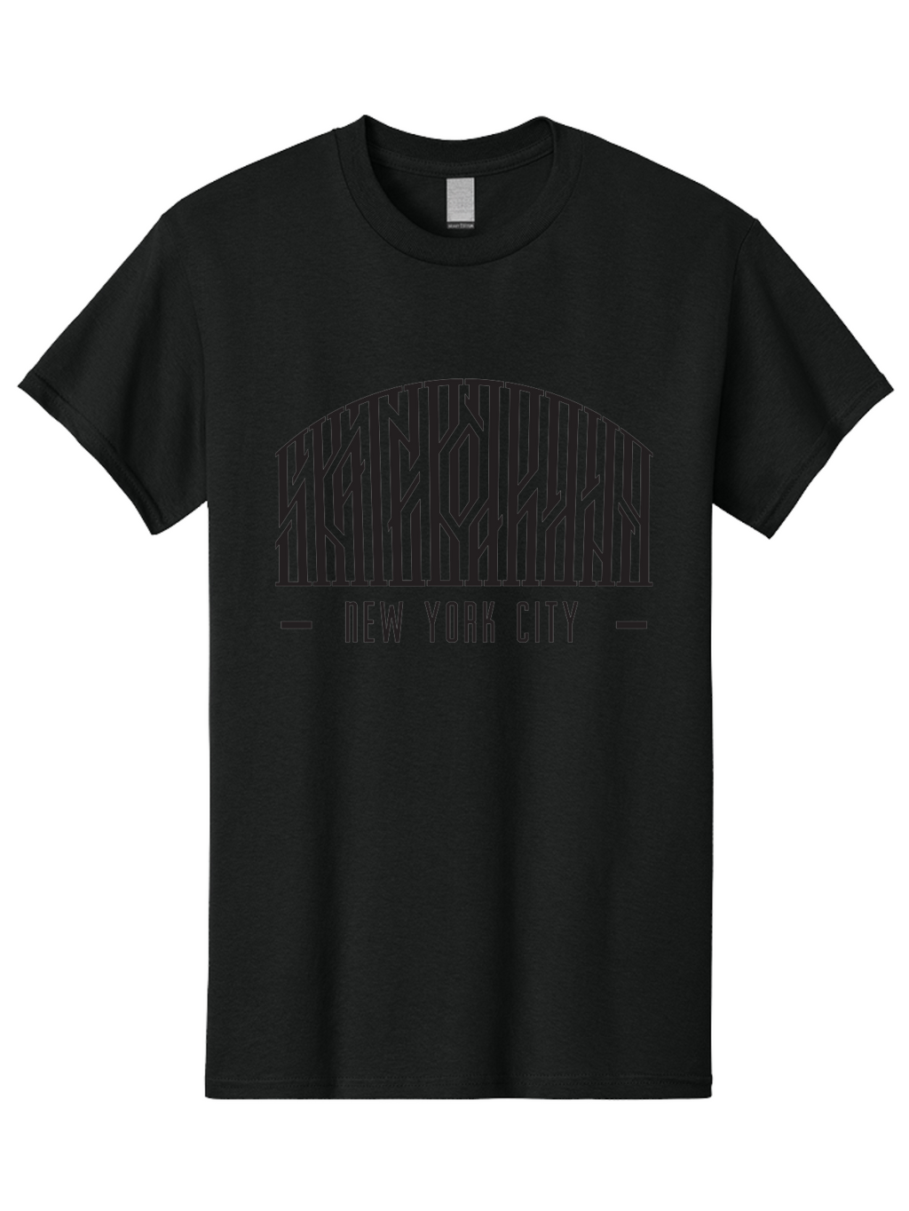Manhattan-New-York-City Men'S Graphic Tee, 100% Cotton, Comfortable Casual Summer Wear, Machine Washable, New York City, Nyc, Manhattan, City Life, Urban Landscape, Graphic Design, Typography, Cityscape, Modern Art, Abstract Design Aac156