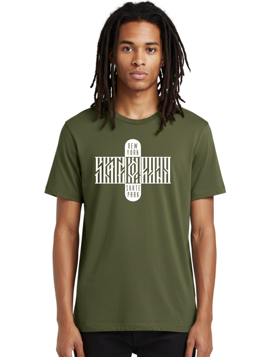 New-York-Skate-Park Men'S Graphic Tee, 100% Cotton, Comfortable Casual Summer Wear, Machine Washable, Skateboarding, Skate Park, New York, Street Art, Skate Culture, Urban Sports, Skateboard Graphics, Skateboarding Community, Action Sports Aac159