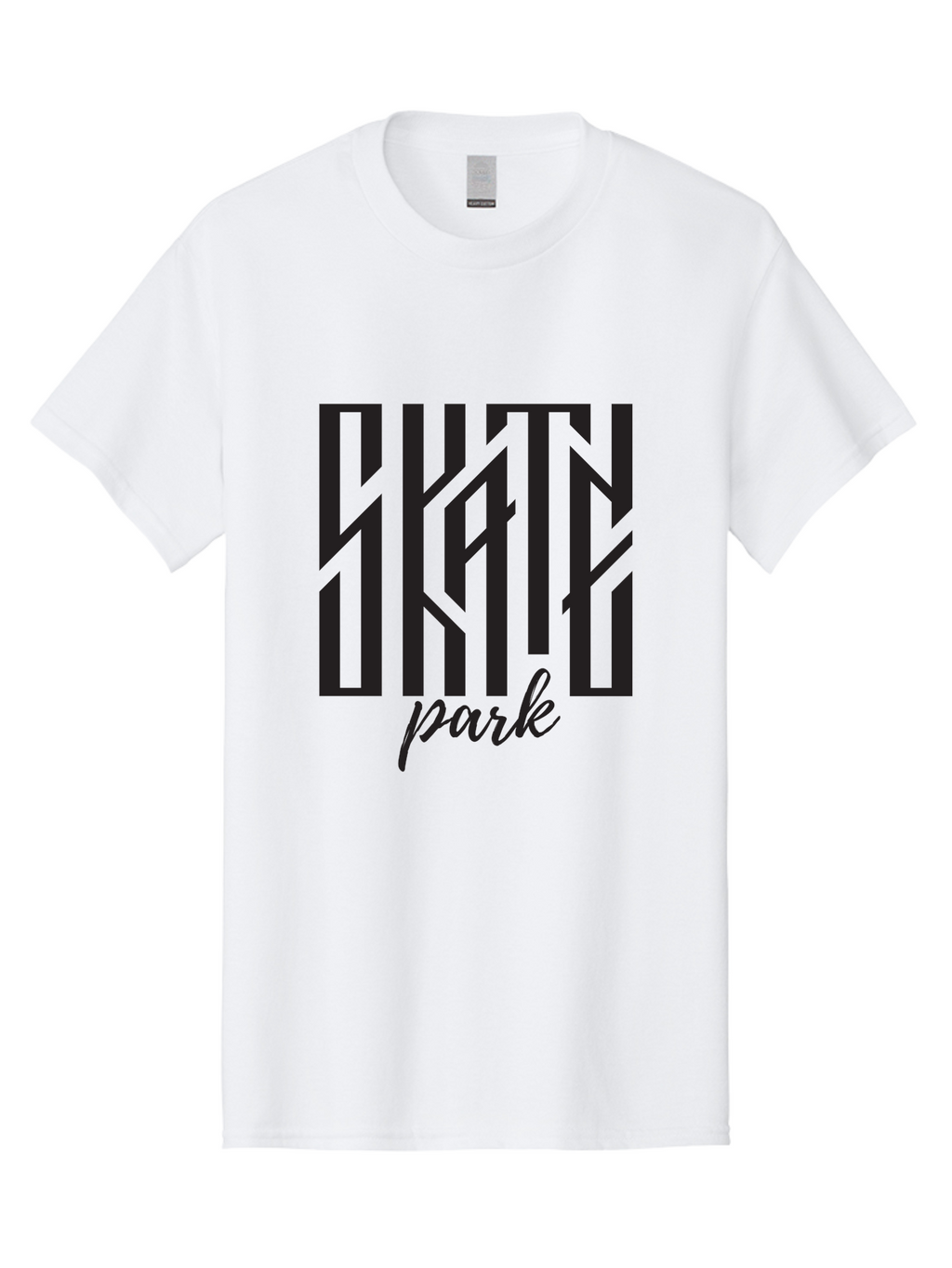 Skate-Park-1 Men'S Graphic Tee, 100% Cotton, Comfortable Casual Summer Wear, Machine Washable, Skate Park, Extreme Sports, Street Art, Urban Culture, Skateboarding, Youth Lifestyle Aac169
