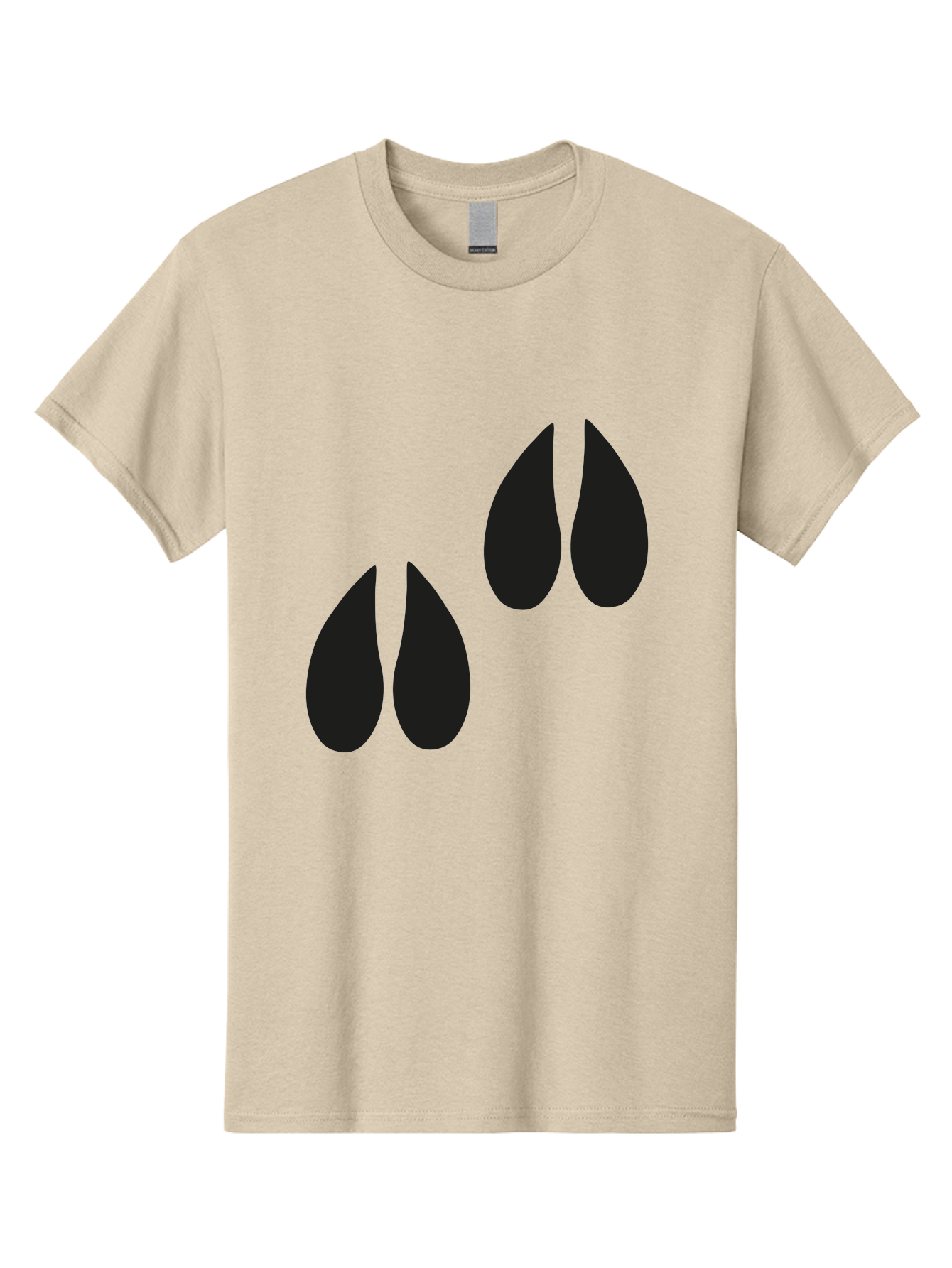 Black-Tears Men'S Graphic Tee, 100% Cotton, Comfortable Casual Summer Wear, Machine Washable, Water Drops, Black Silhouette, Teardrop Shape, Minimalist Design, Simple Graphics, Abstract Art, Black And Green Aac193