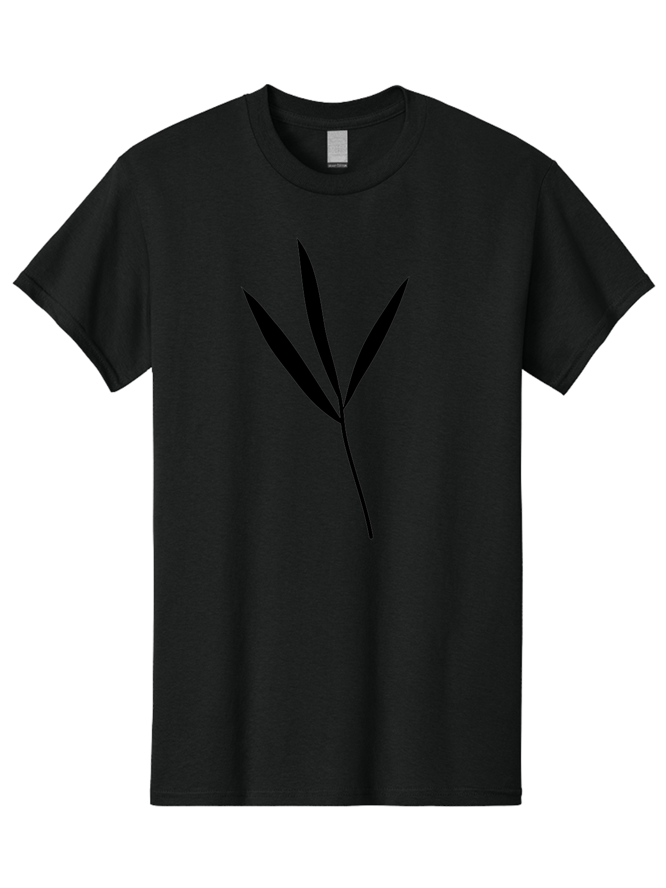 Cannabis-Leaf Men'S Graphic Tee, 100% Cotton, Comfortable Casual Summer Wear, Machine Washable, Cannabis Leaf, Marijuana Symbol, Black Silhouette, Three Leaves, Leafy Greens, Cannabis Culture, Pot Leaf, Weed Icon Aac201