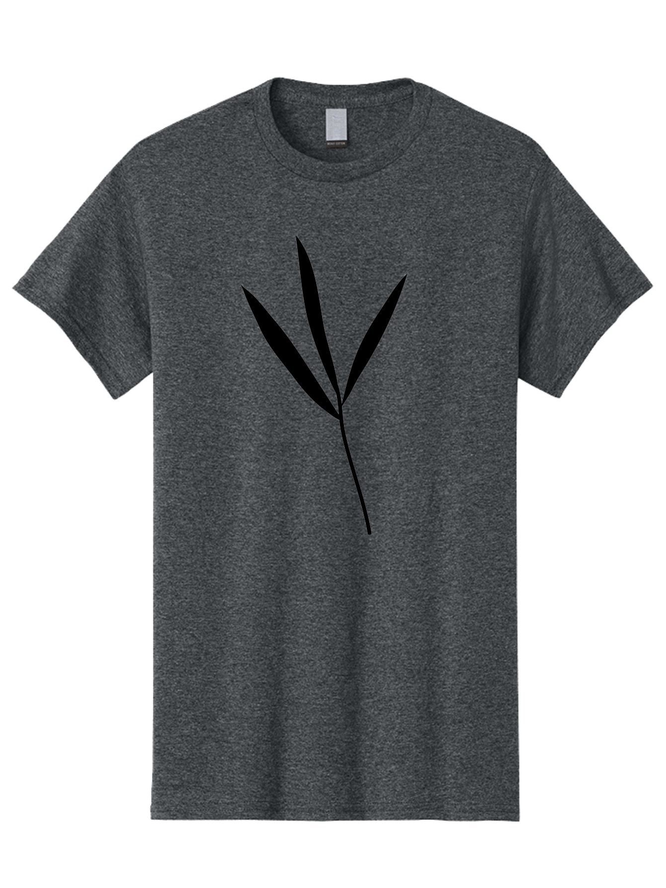 Cannabis-Leaf Men'S Graphic Tee, 100% Cotton, Comfortable Casual Summer Wear, Machine Washable, Cannabis Leaf, Marijuana Symbol, Black Silhouette, Three Leaves, Leafy Greens, Cannabis Culture, Pot Leaf, Weed Icon Aac201