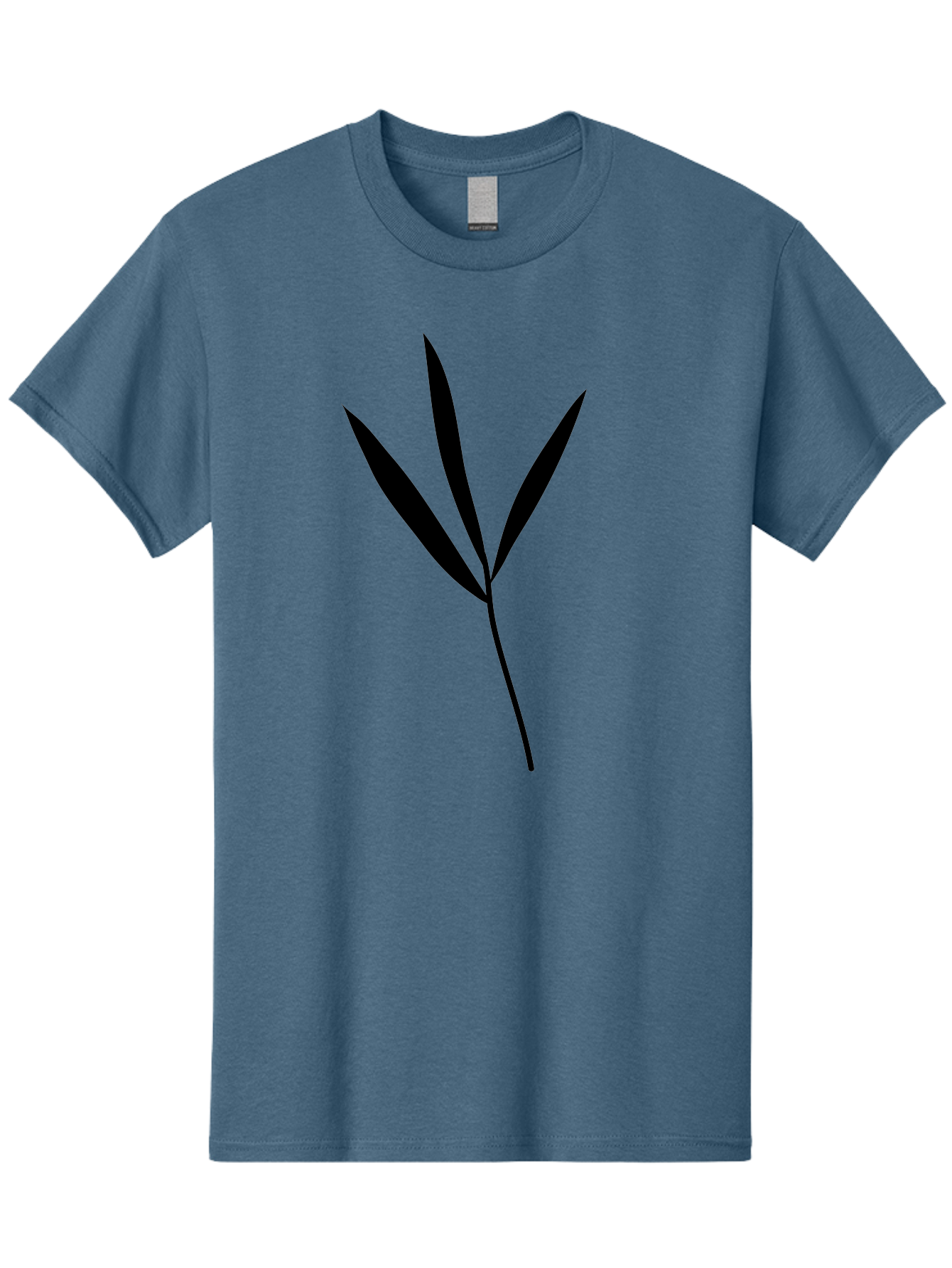 Cannabis-Leaf Men'S Graphic Tee, 100% Cotton, Comfortable Casual Summer Wear, Machine Washable, Cannabis Leaf, Marijuana Symbol, Black Silhouette, Three Leaves, Leafy Greens, Cannabis Culture, Pot Leaf, Weed Icon Aac201